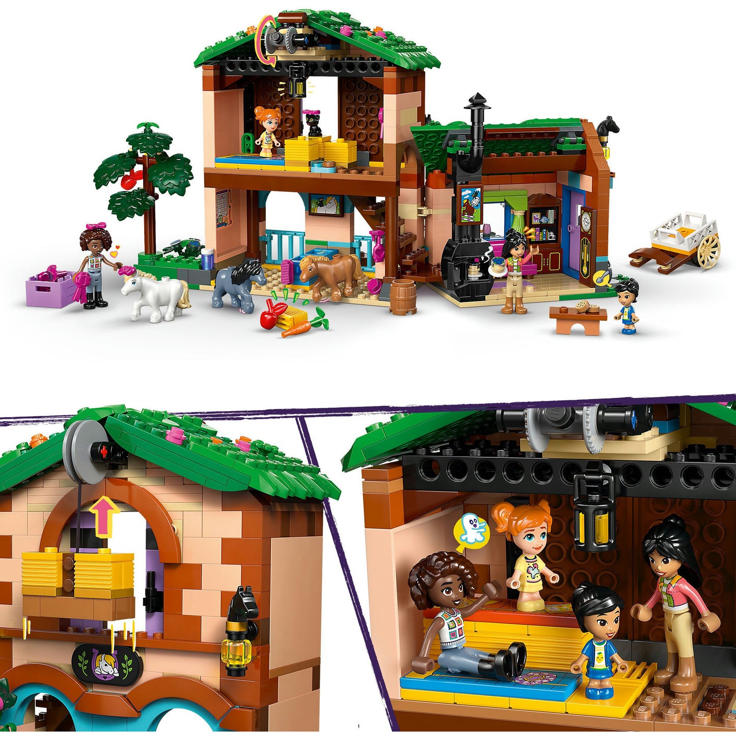 LEGO friends 42654 ponyboerderij en stal
