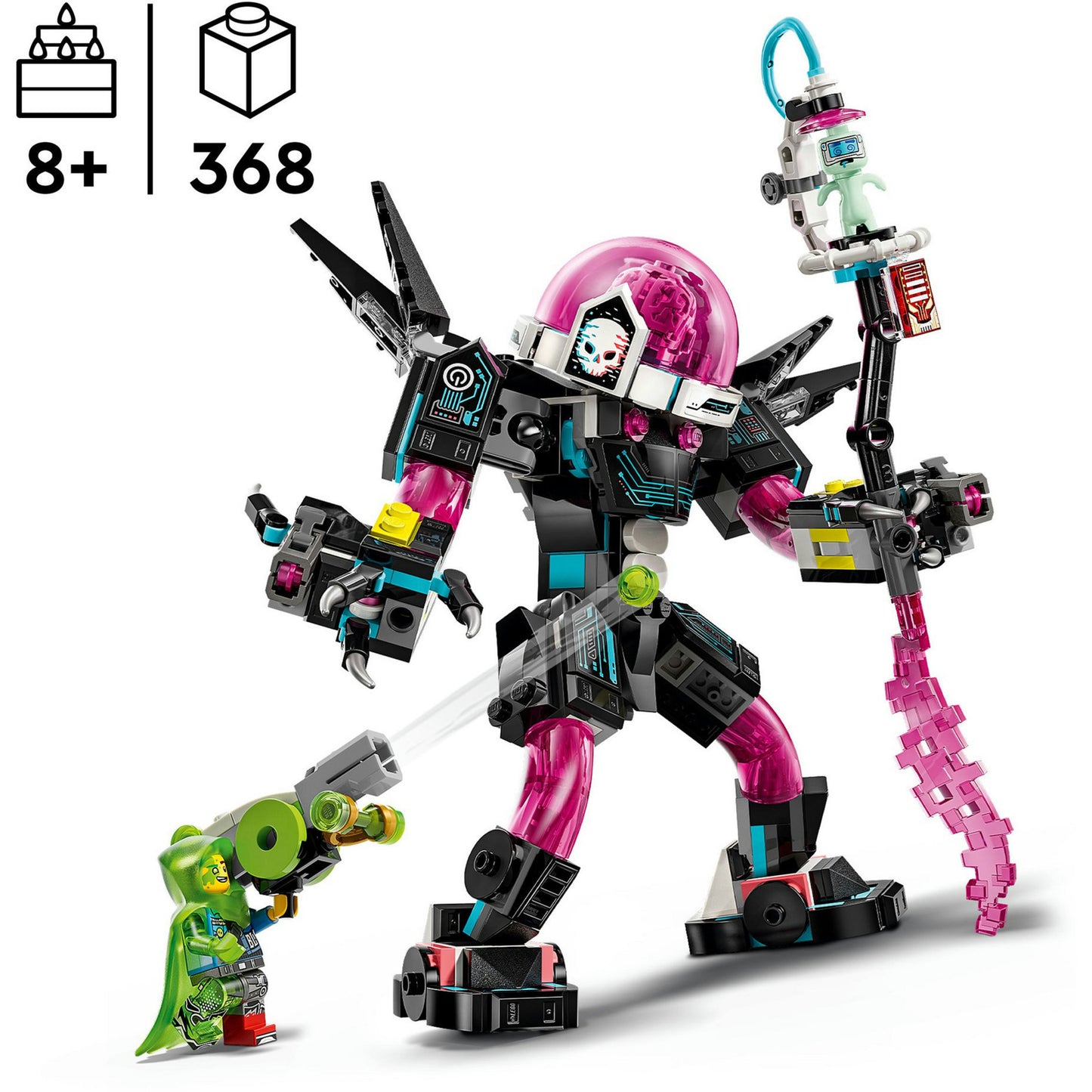 LEGO dreamzzz 71495 mateo vs. cyberbreinmecha
