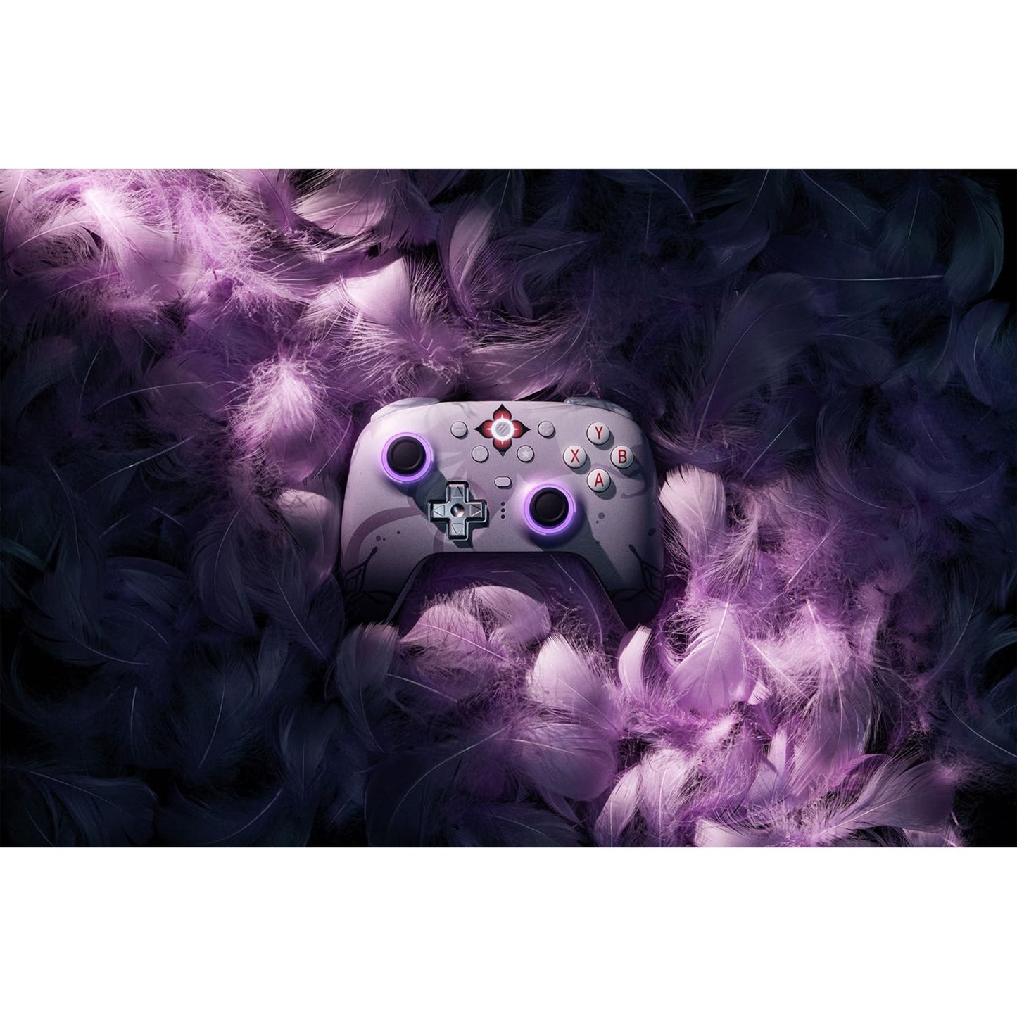8BitDo ultimate 2 wireless controller - honkai: star rail - evernight (donkerpaars, 2.4 ghz bluetooth, usb, pc)