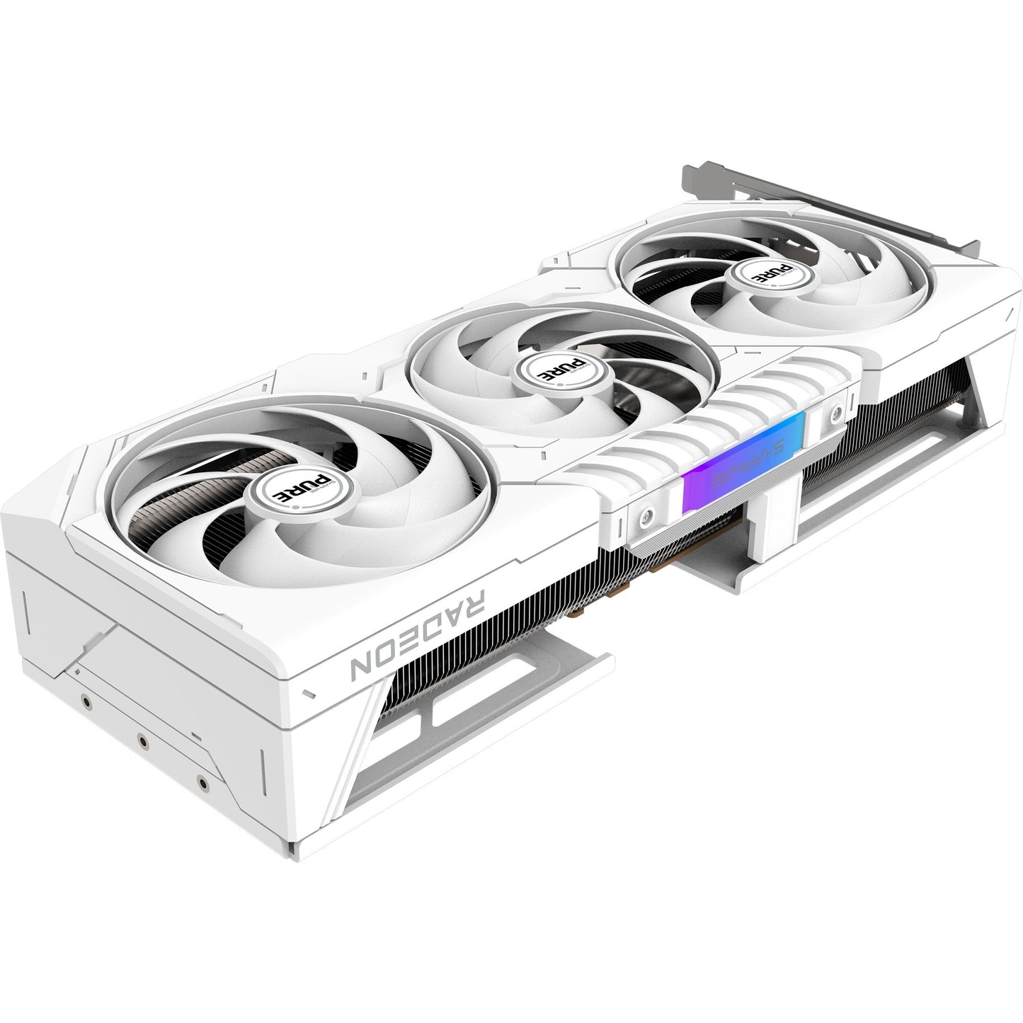 SAPPHIRE radeon rx 9070 xt pure grafische kaart (wit, 2x displayport, 2x hdmi 2.1, rdna4)