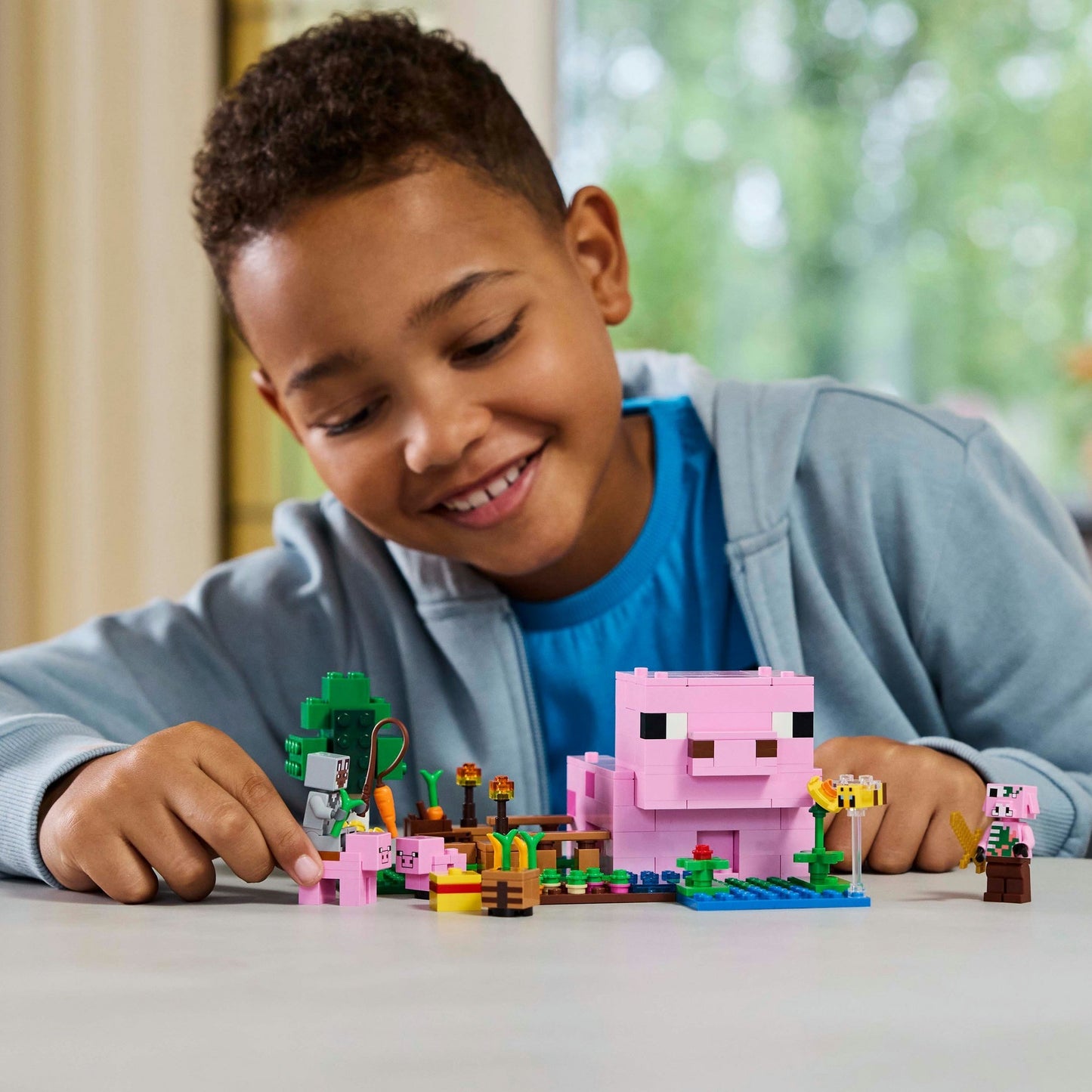LEGO minecraft 21268 het huis van het biggetje