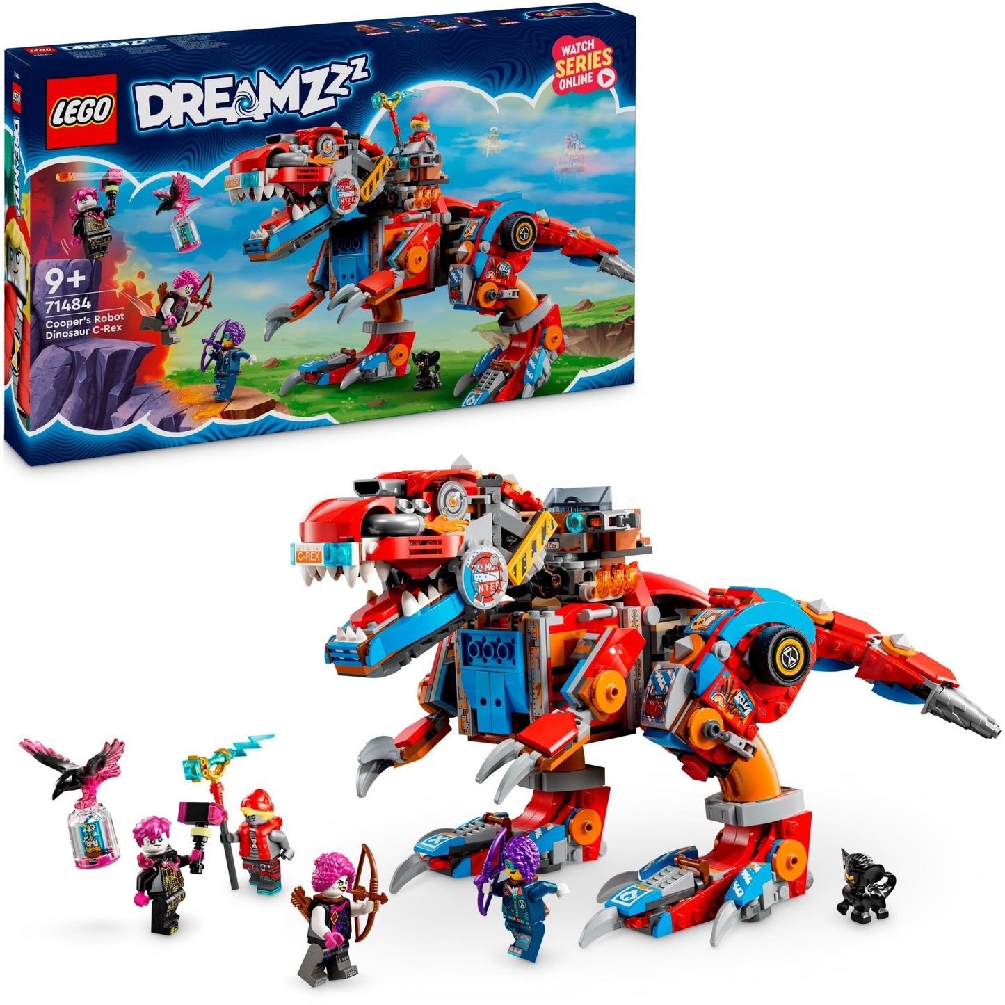 LEGO dreamzzz - coopers robotdinosaurus c. rex constructiespeelgoed (71484)