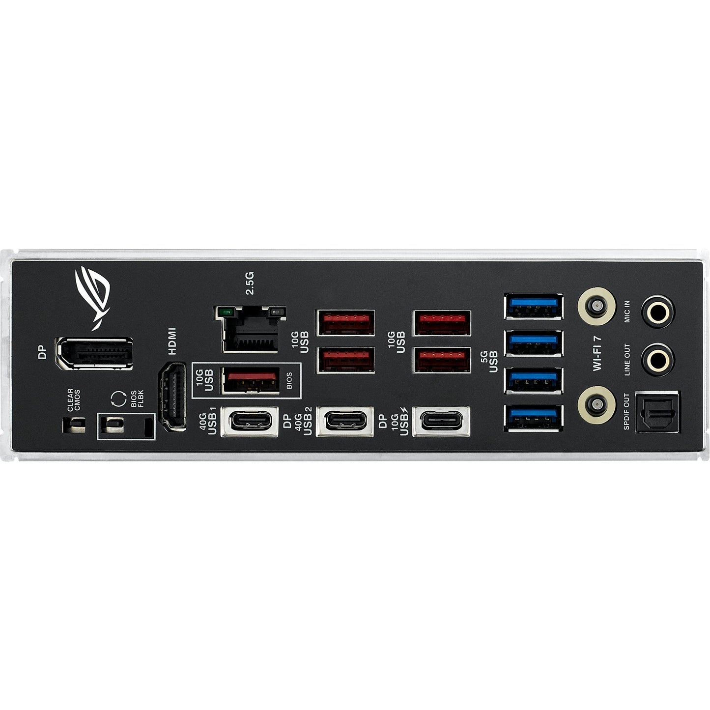 ASUS rog strix x870-f gaming wifi socket am5 moederbord (2.5gb-lan, wi-fi 7, bt, sound, atx)