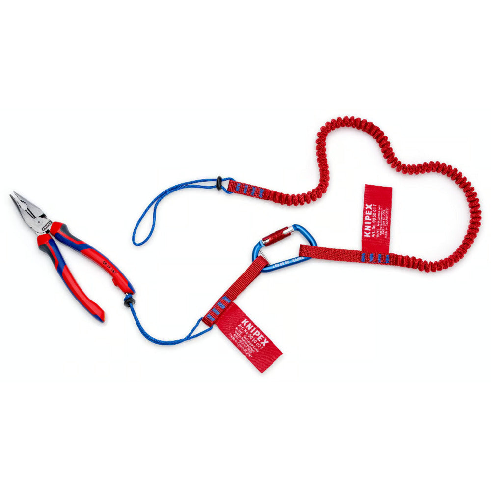 KNIPEX spitse kombitang combinatietang (rood blauw)