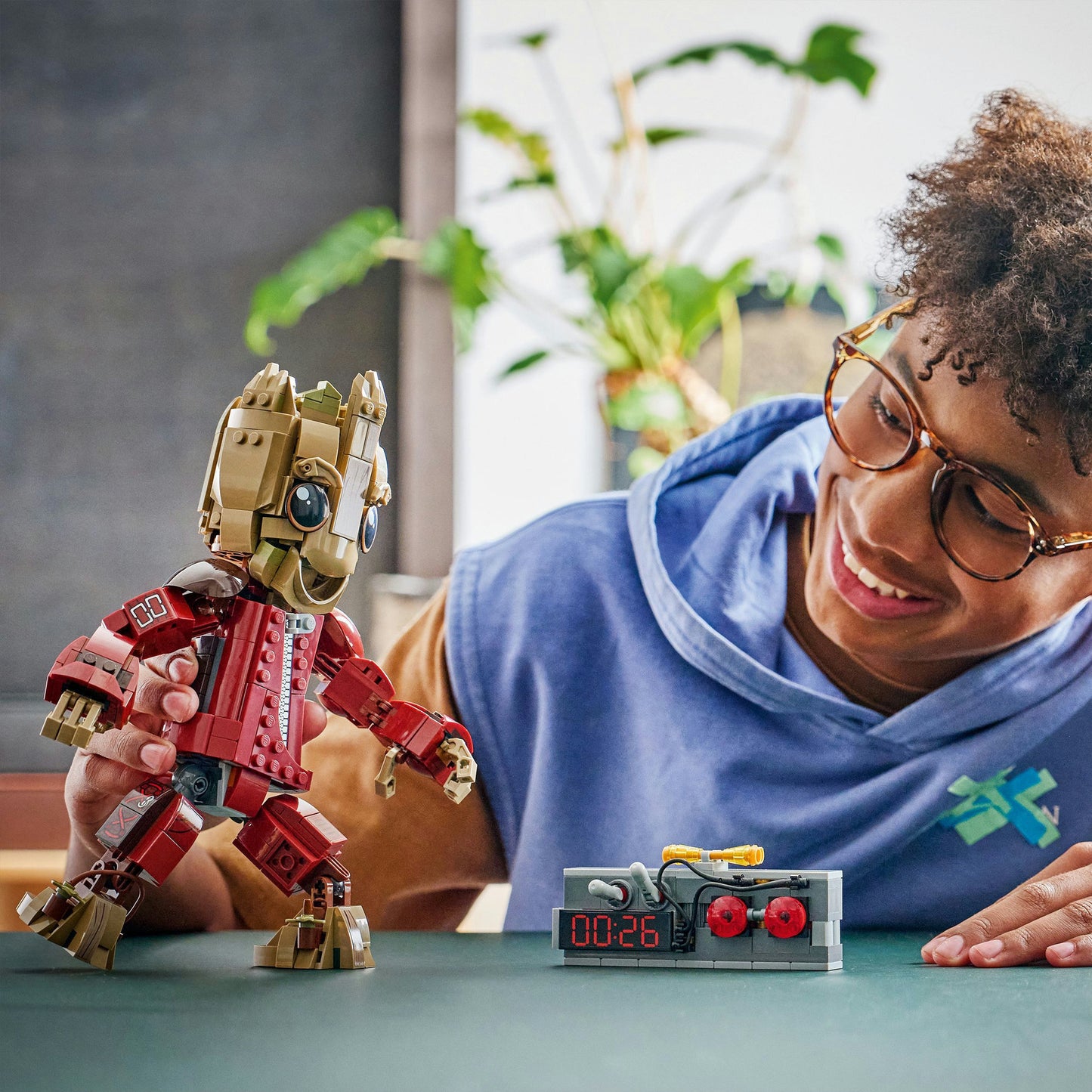 LEGO marvel super heroes - groot in ravager jumpsuit constructiespeelgoed (76341)