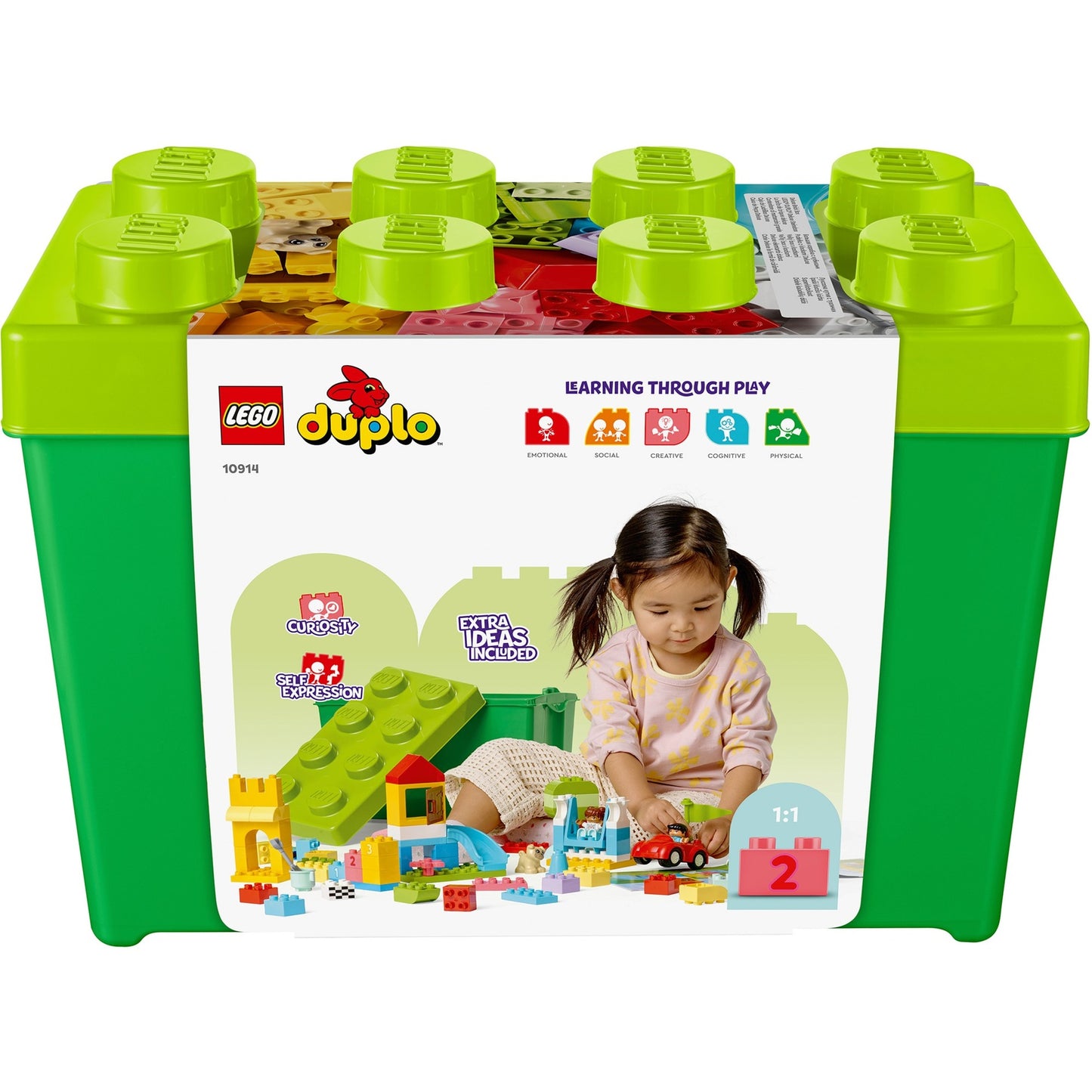 LEGO duplo 10914 luxe opbergdoos met bouwstenen
