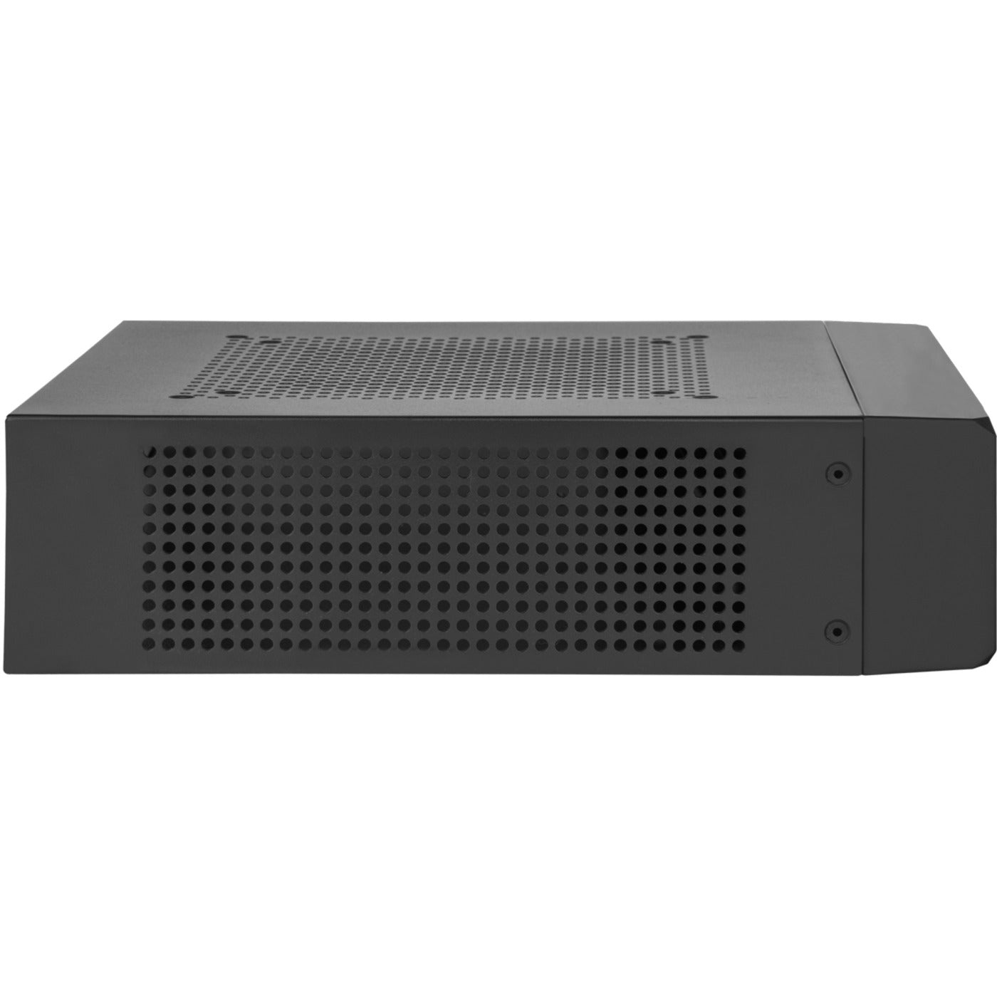 SilverStone sst-ml10b htpc behuizing (zwart | 2x usb-a)