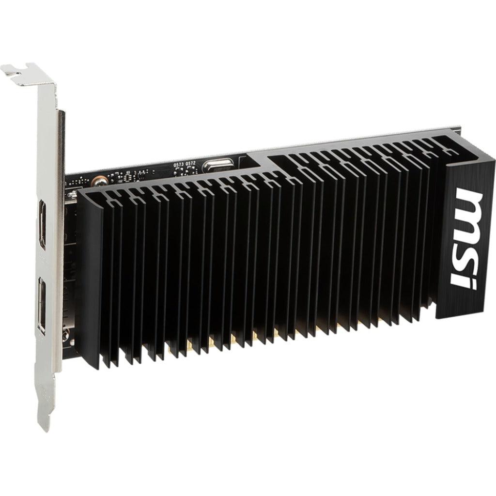 MSI geforce gt 1030 4ghd4 lp oc grafische kaart (1x hdmi, 1x displayport)
