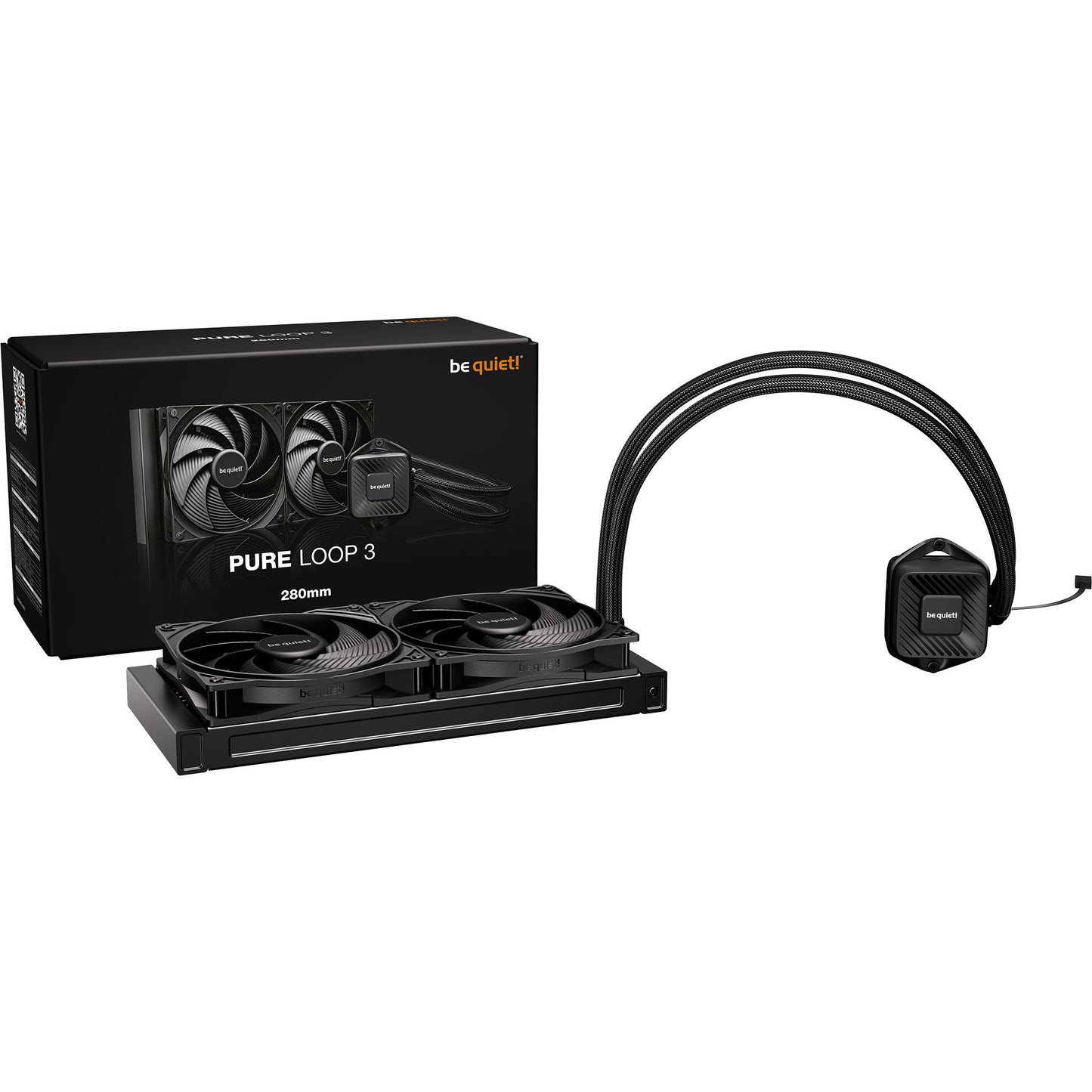 Be Quiet! pure loop 3 280 waterkoeling (zwart, pwm)