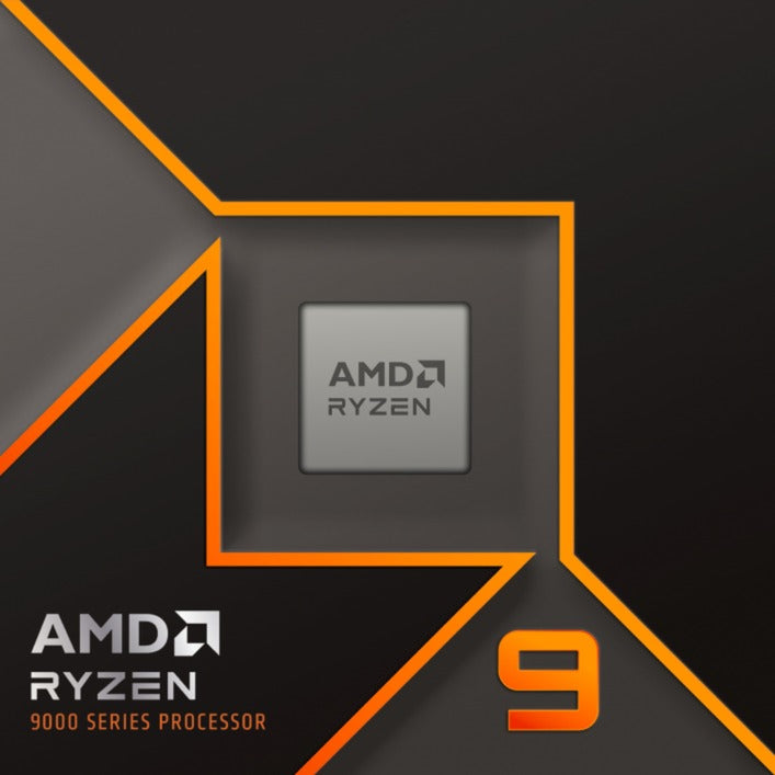AMD ryzen 9 9950x, 4,4 ghz (5,7 ghz turbo boost) socket am5 processor (unlocked, boxed)