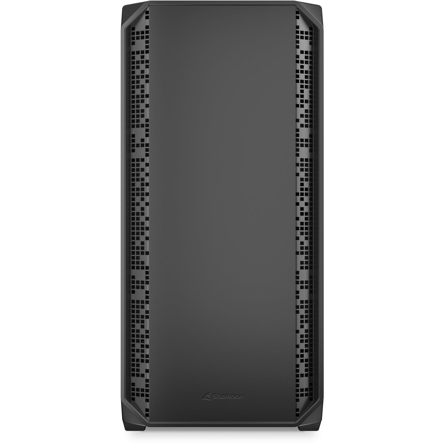 Sharkoon ak2 rgb midi tower behuizing (zwart | 2x usb-a | 1x usb-c | rgb | tempered glass)