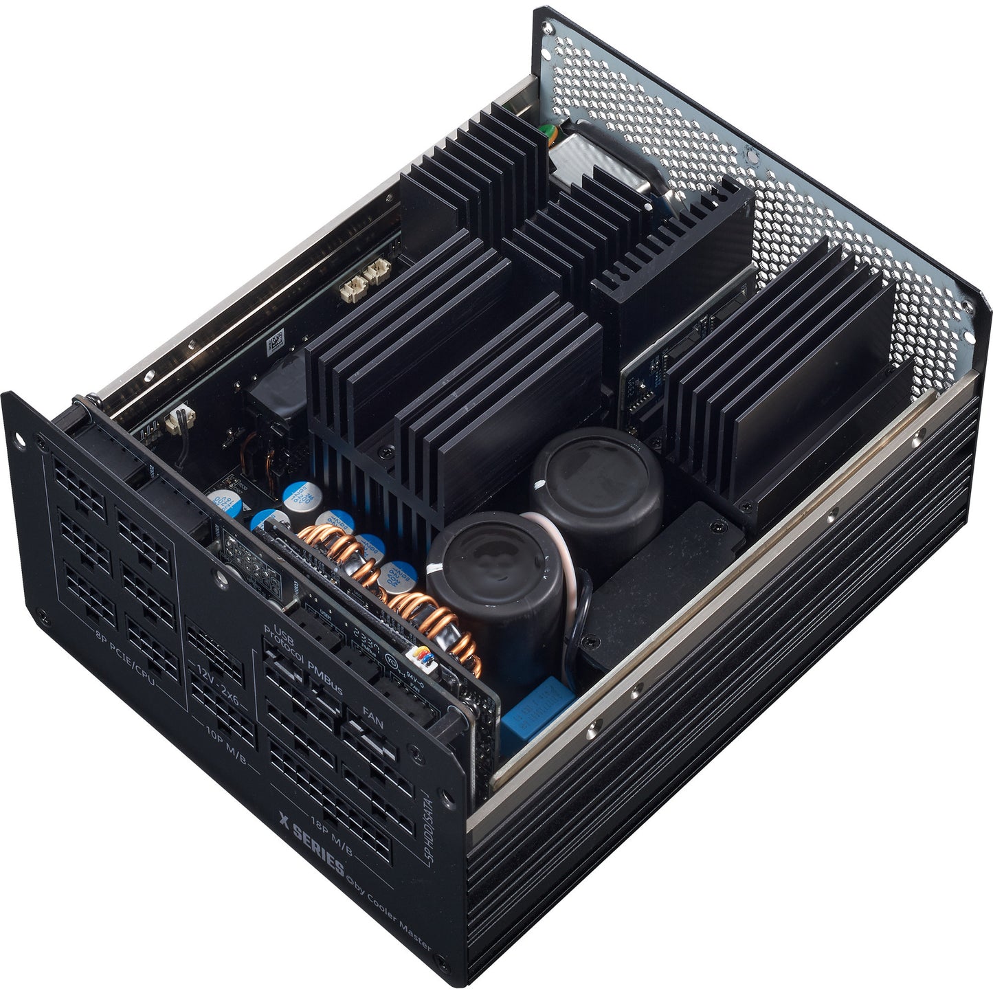 Cooler Master , 1100 watt voeding (zwart)