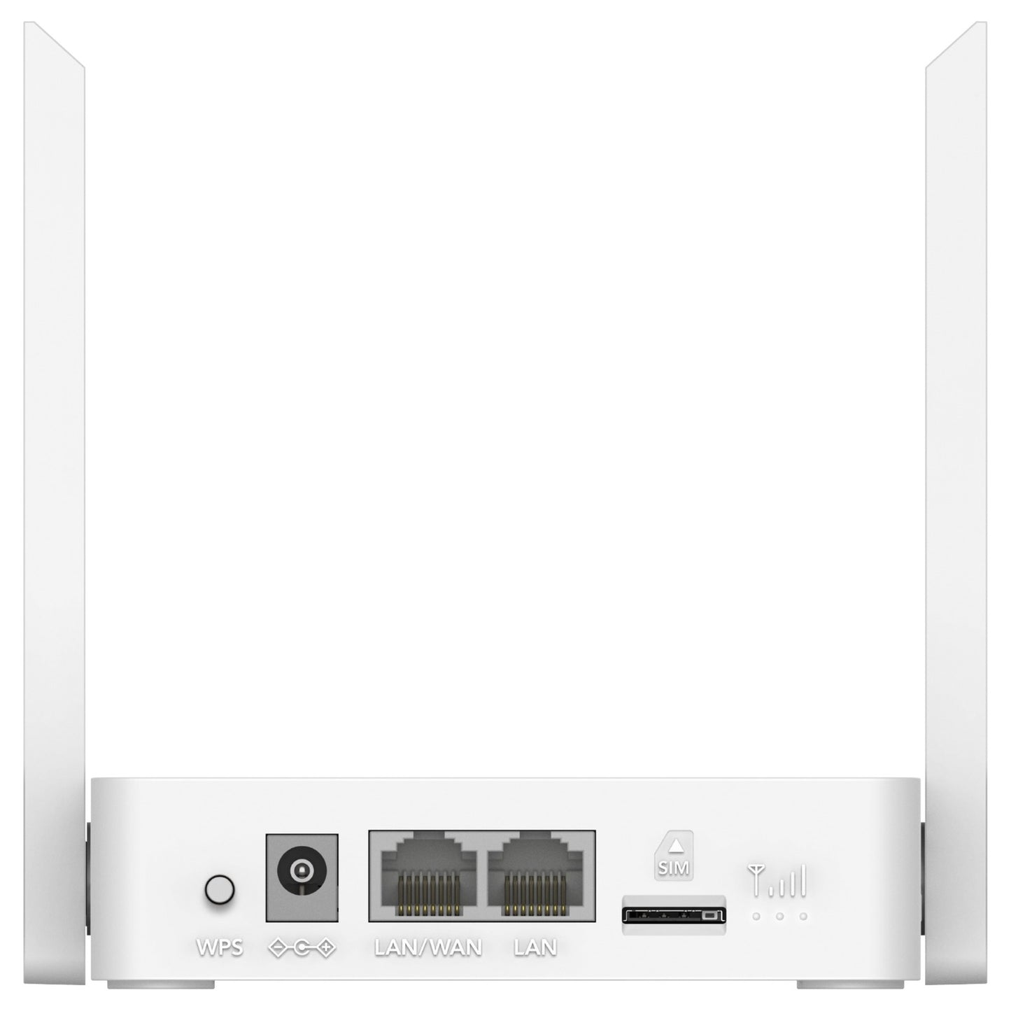 Cudy n300 wi-fi 4g lte cat4 router (wit, app, nano sim-slot)