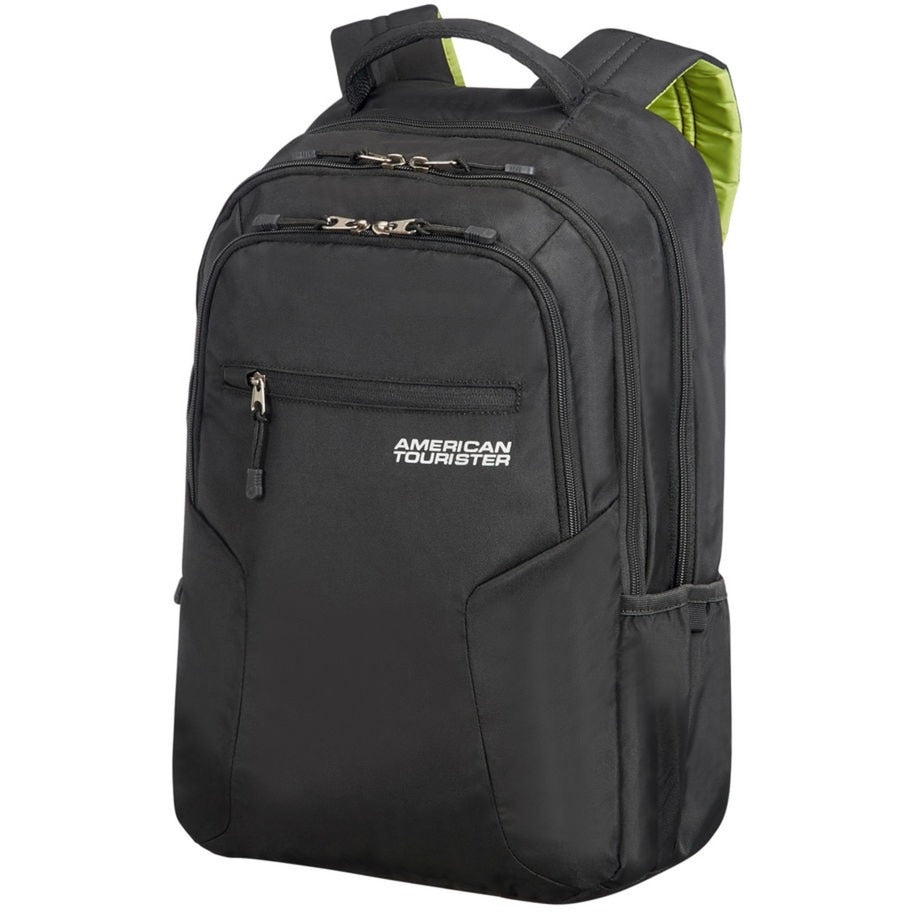 Samsonite American Tourister Urban Groove 6 rugzak 15.6 inch (Zwart lichtgroen)