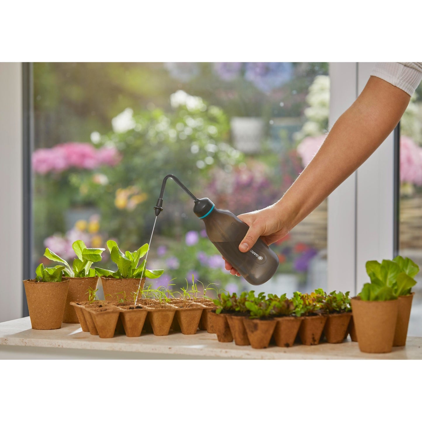 GARDENA soft sprayer plantenspuit (grijs, 11102-20, 0,45 l)