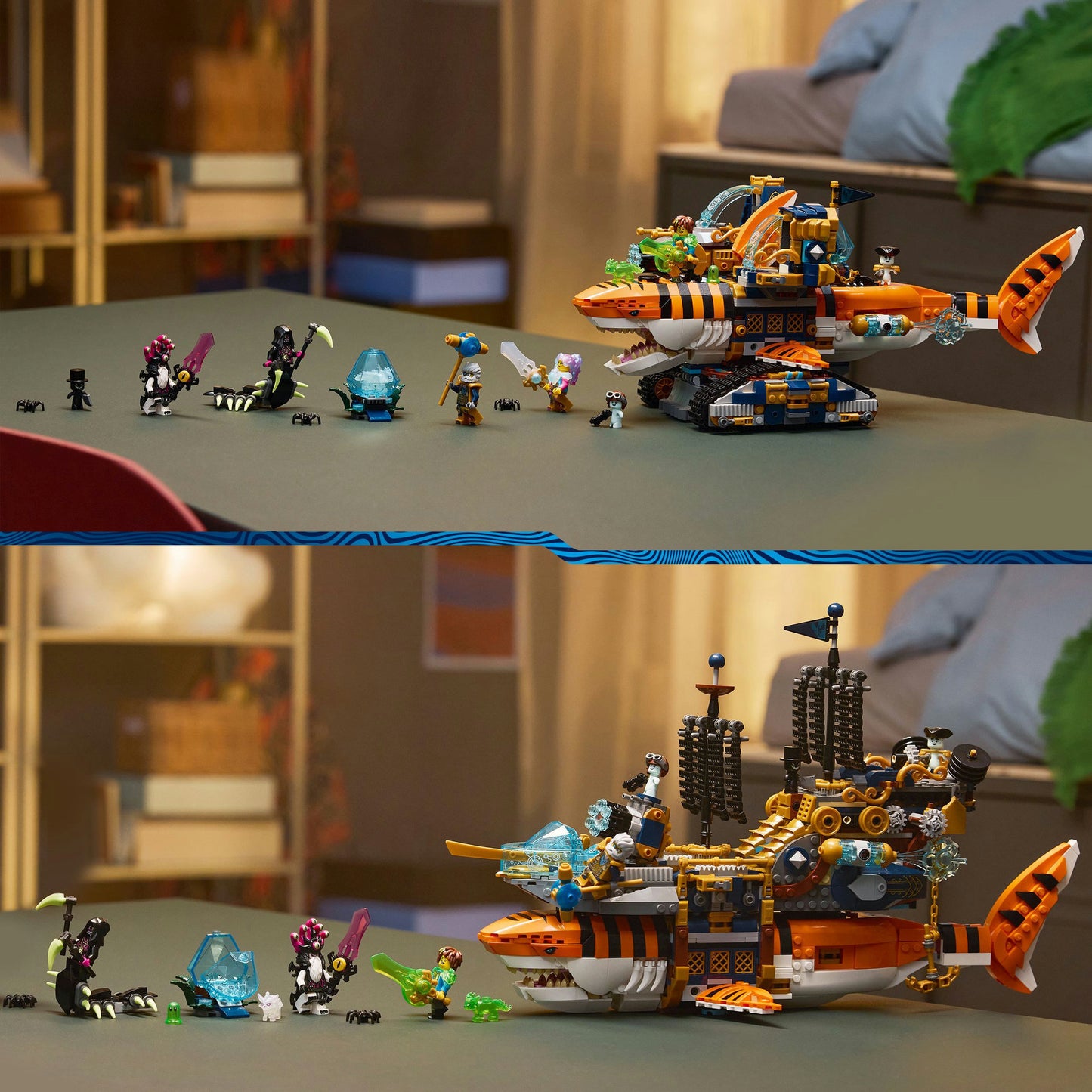 LEGO dreamzzz 71515 tijgerhaaitank