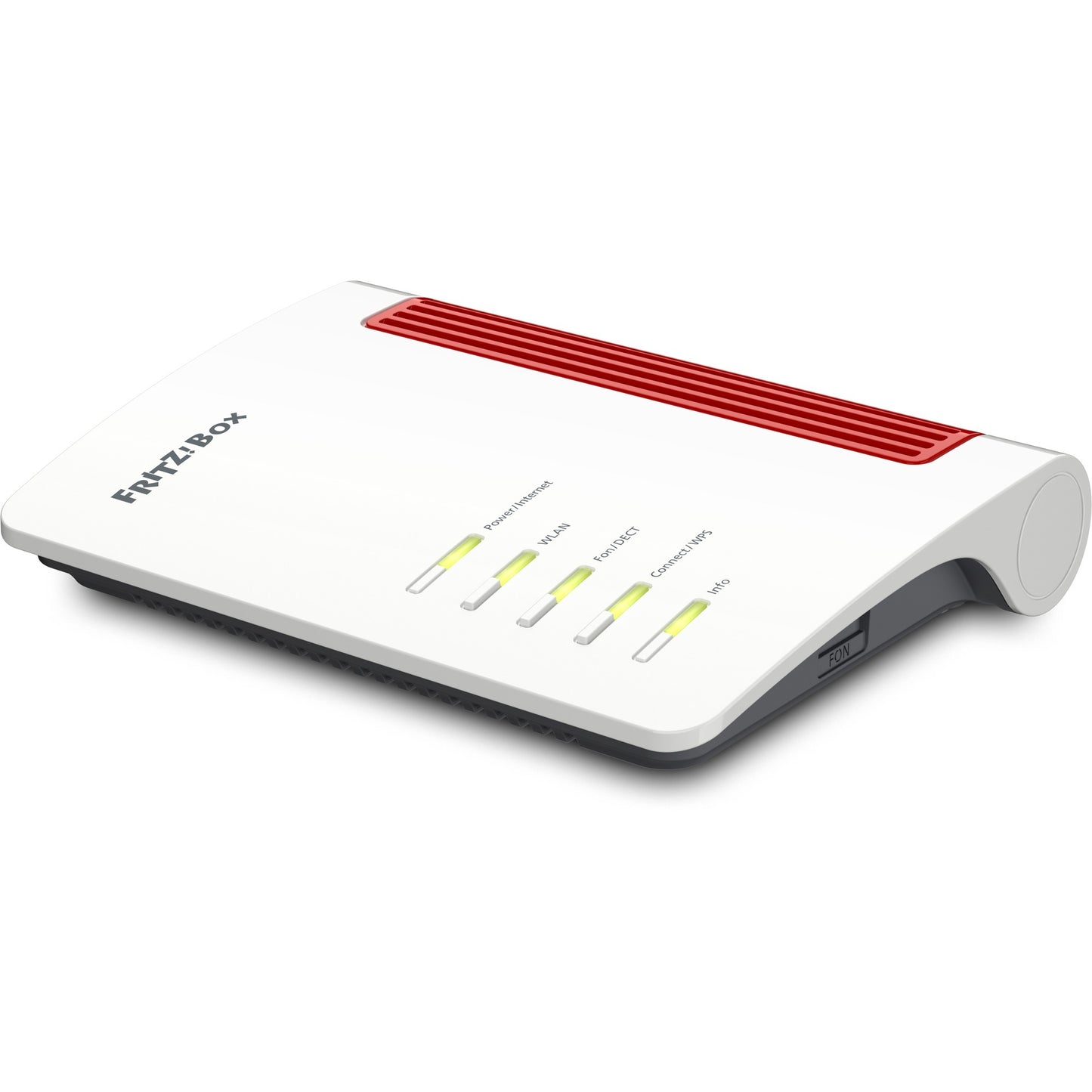 FRITZ! box 4050 edition international router (wit rood, mesh wi-fi)