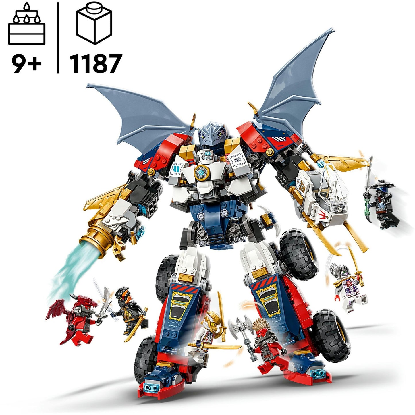 LEGO ninjago 71834 zane's ultra-combomecha
