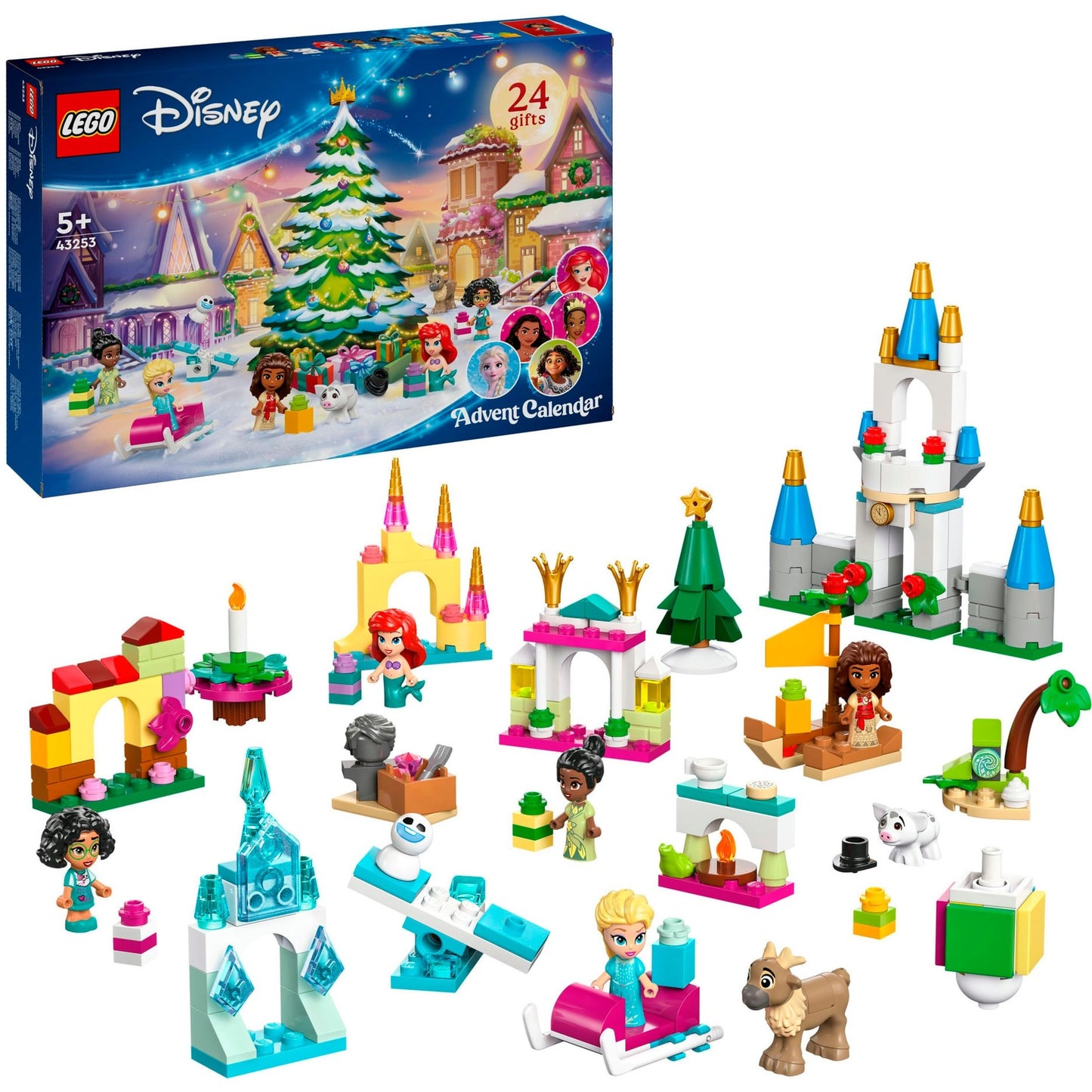 LEGO disney princess 43253 adventkalender 2024