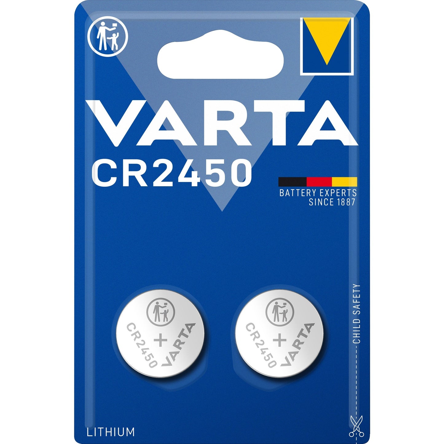 VARTA Professional CR2450 batterij (2 stuks)