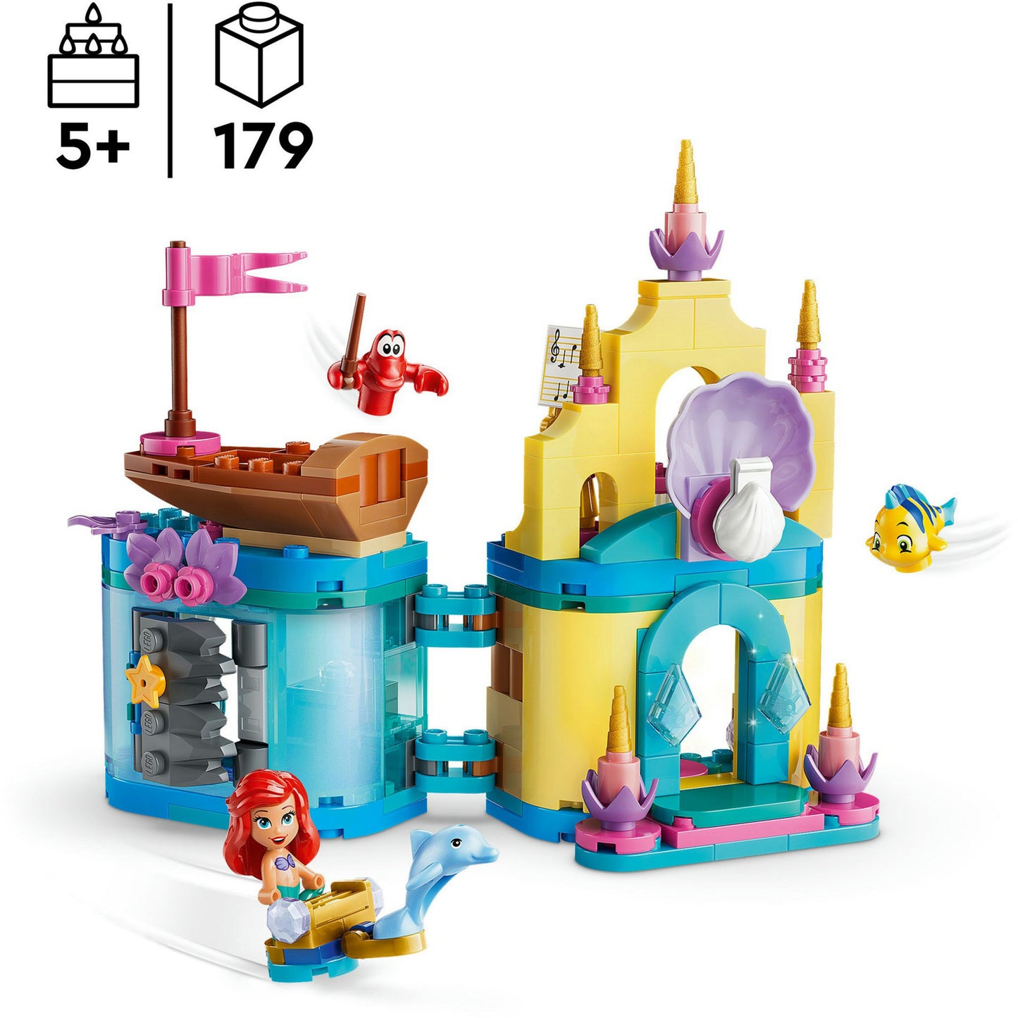 LEGO disney princess 43285 ariels magische minipaleis