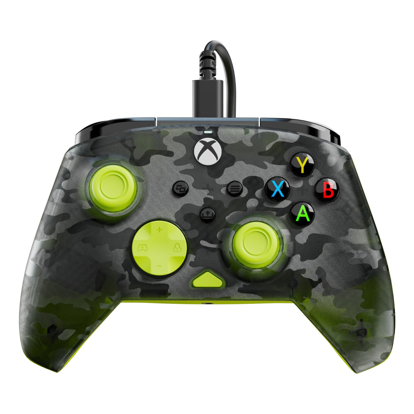 Turtle Beach rematch core bedrade controller (zwart geel, xbox serie x|s, xbox one, pc)