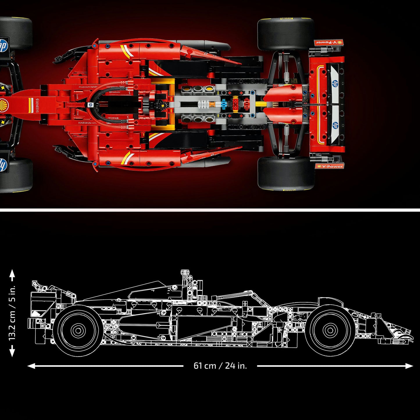LEGO technic 42207 ferrari sf-24 f1 auto