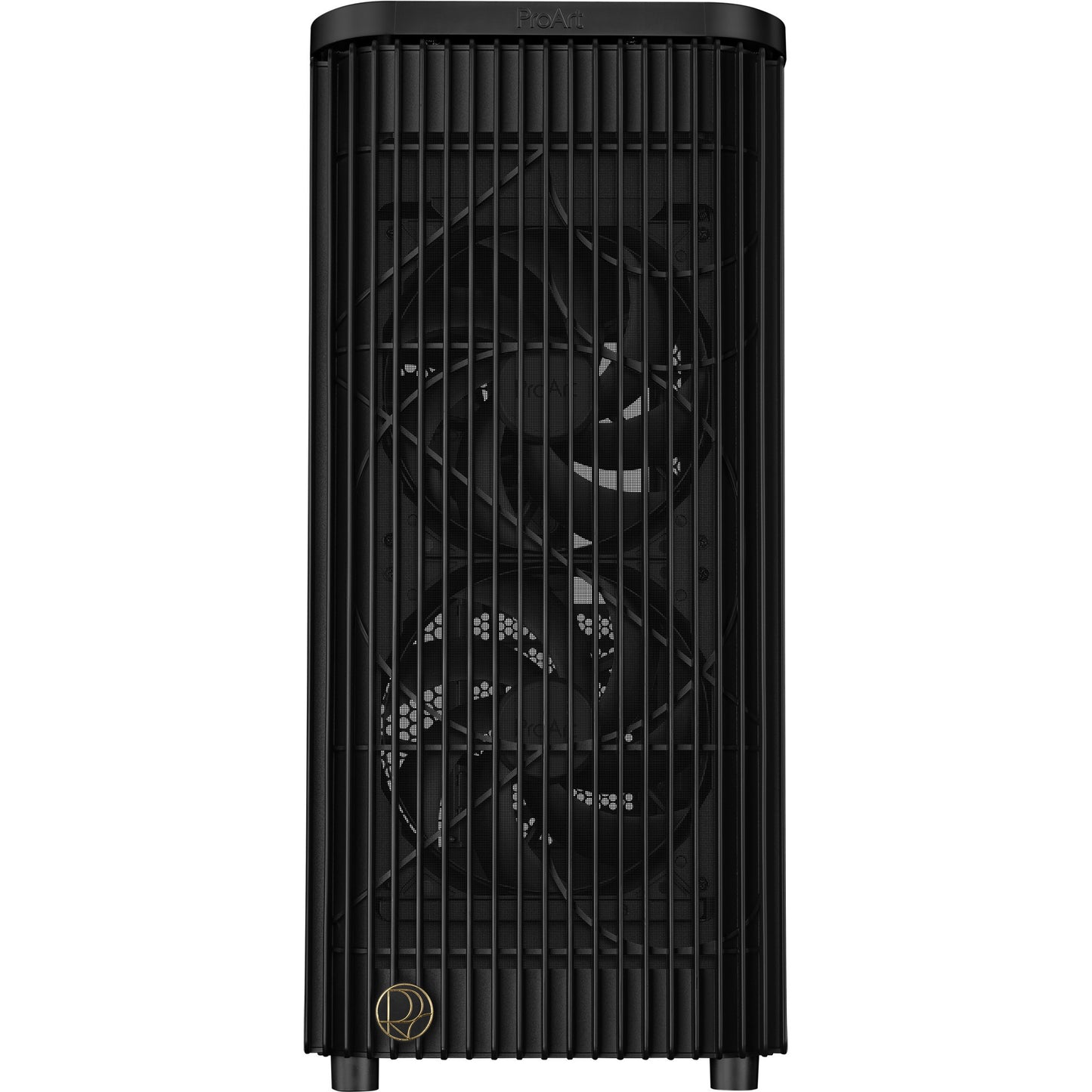 ASUS proart pa401 - tempered glass panel midi tower behuizing (zwart | 2x usb-a | 1x usb-c | tempered glass)