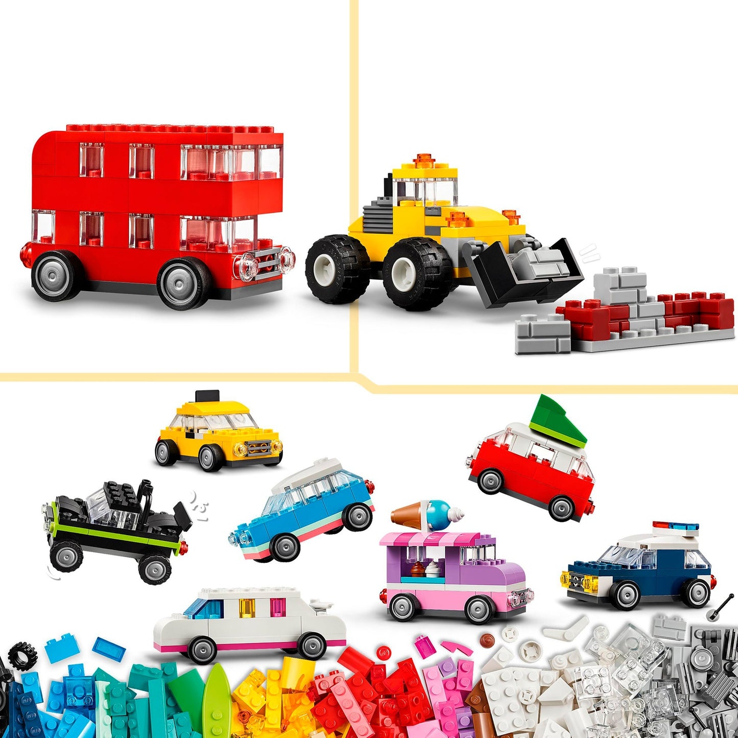 LEGO classic 11036 creatieve voertuigen