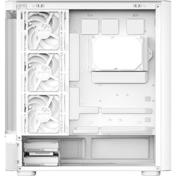 XYZ PC Gear Quantum Pro midi tower behuizing (Wit | Window)