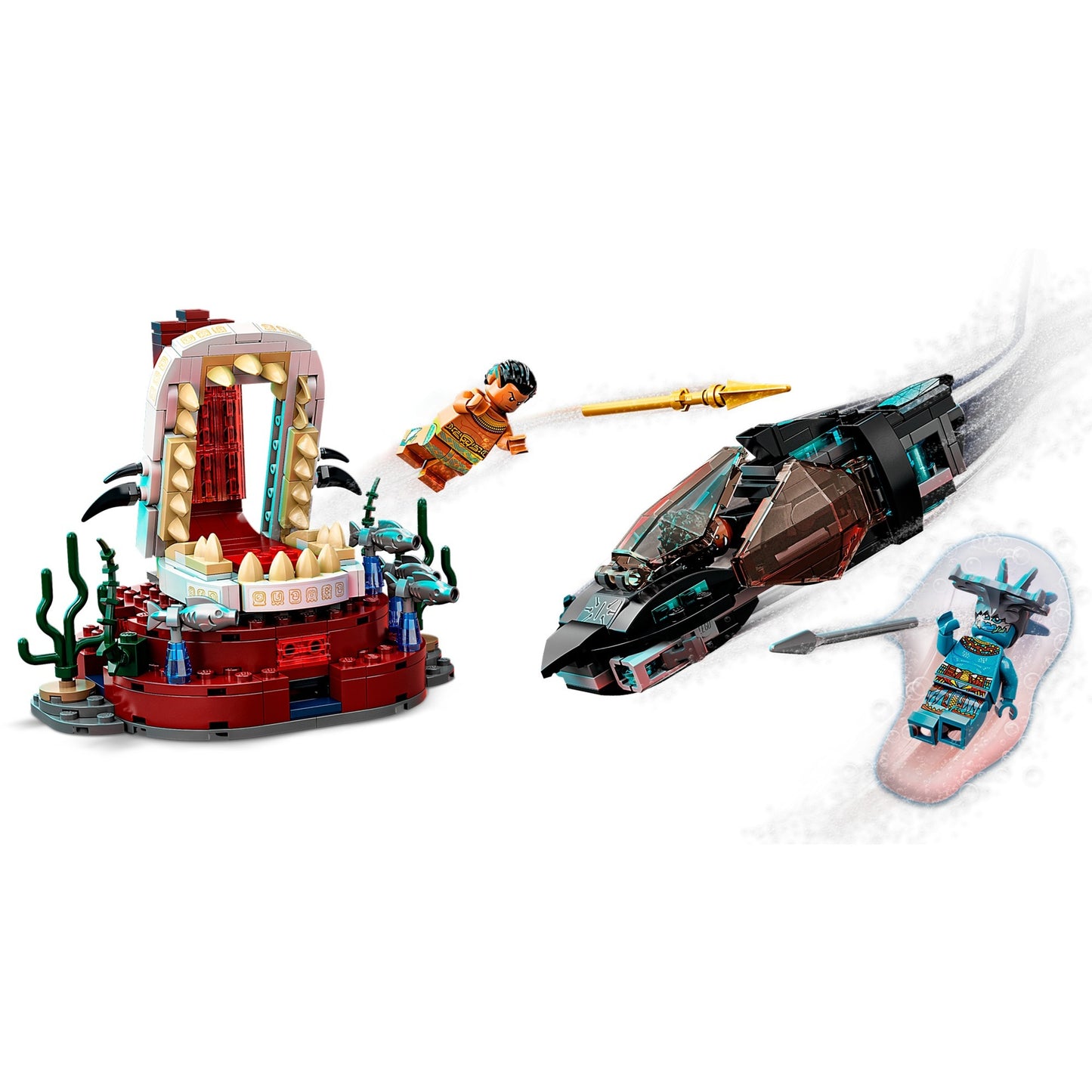 LEGO marvel - koning namor’s troonzaal constructiespeelgoed (76213)