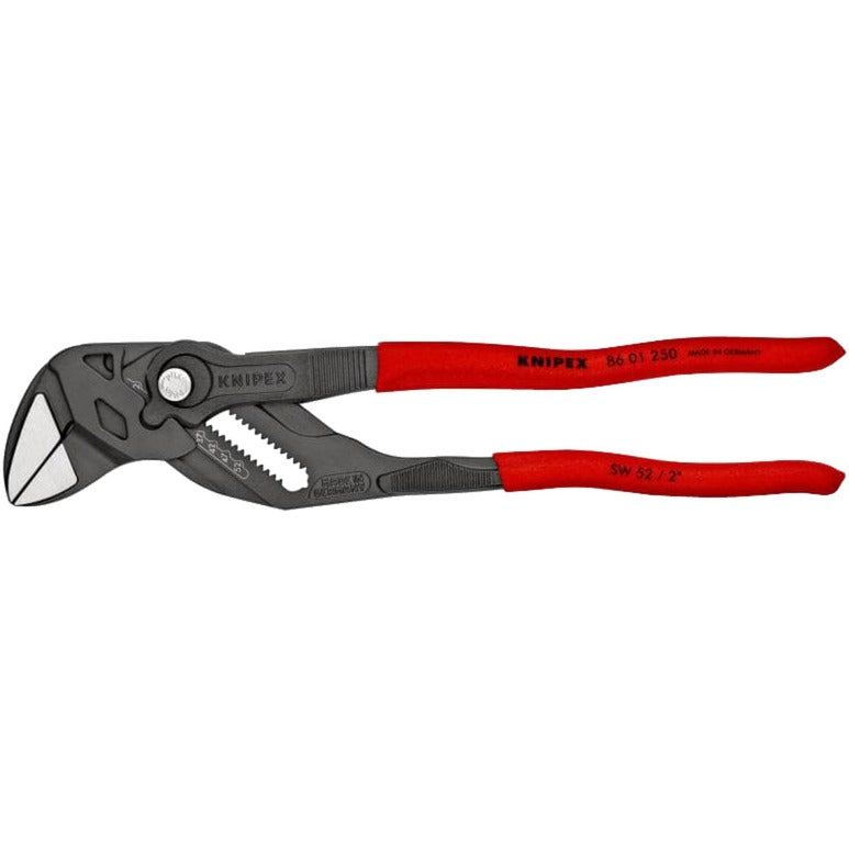 KNIPEX sleuteltang 86 01 250 (rood, lengte 250m, 19-standen instelbaar)