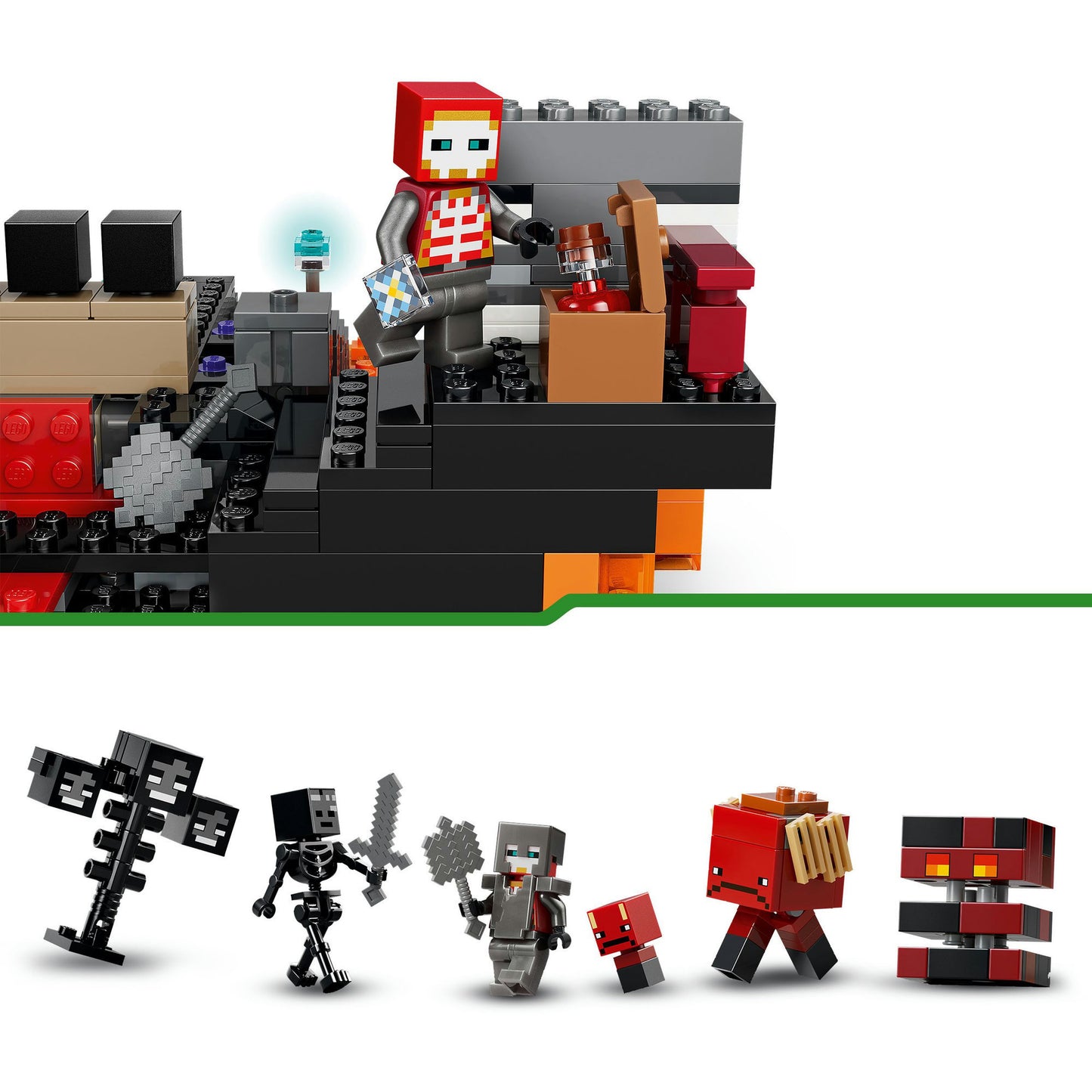 LEGO minecraft 21590 de wither-strijd