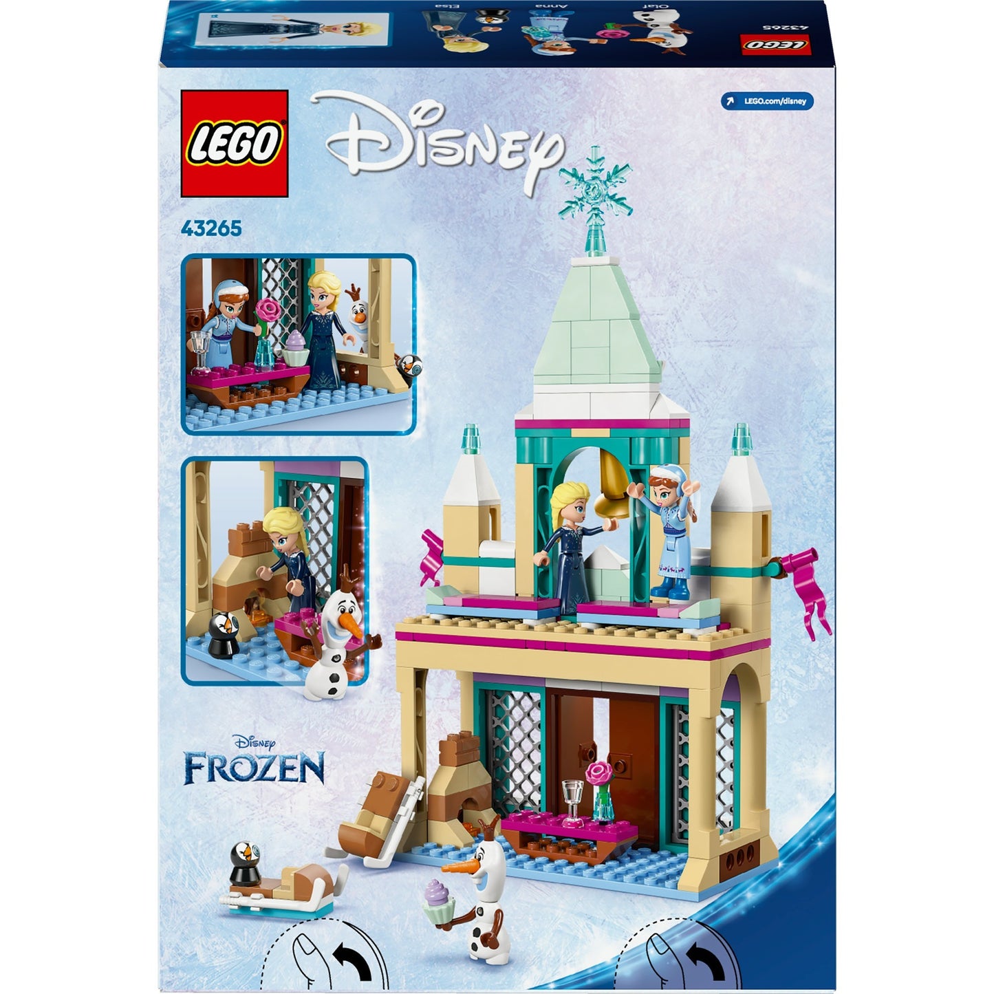 LEGO disney princess 43265 frozen kasteel van arendelle