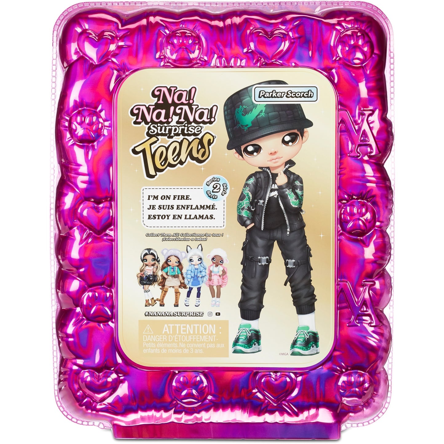 MGA Entertainment Na! na! na! surprise teens pop - parker scorch