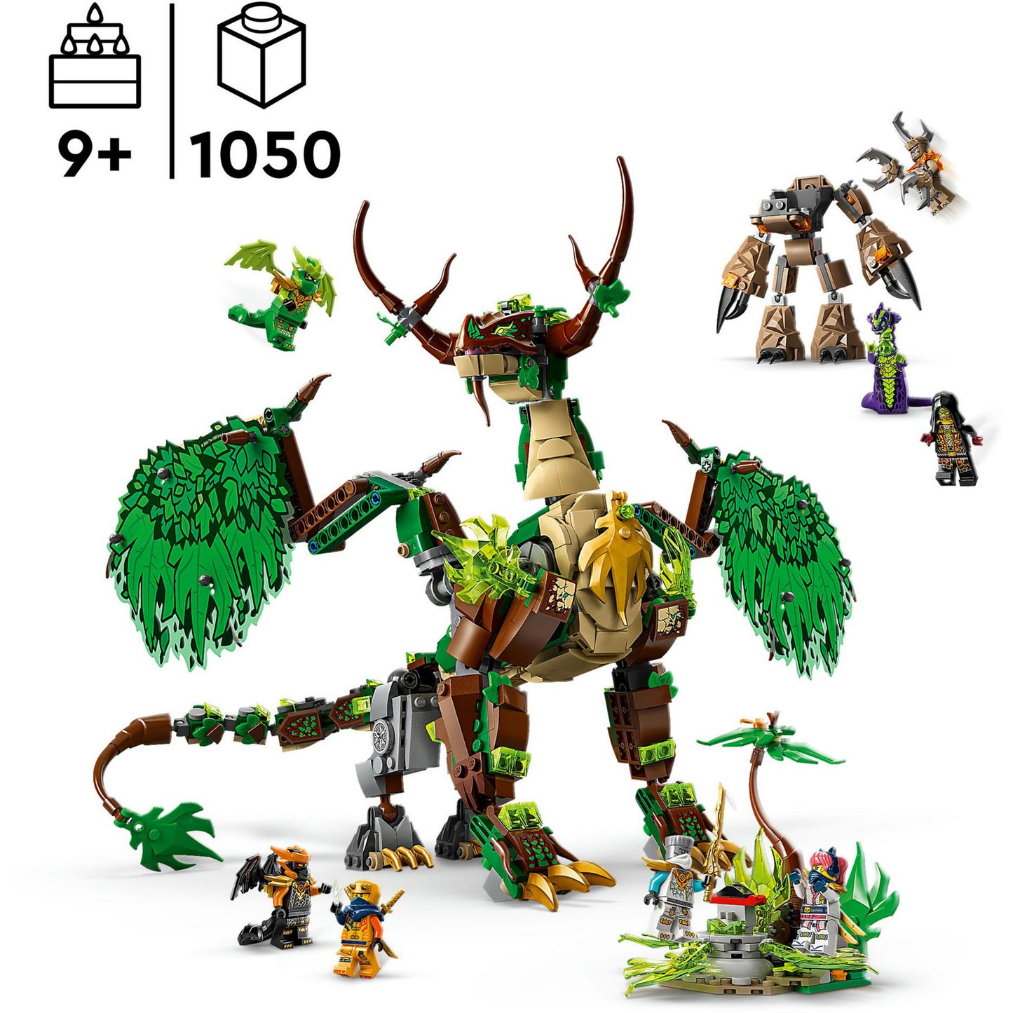 LEGO ninjago - de draak van het leven constructiespeelgoed (71859)