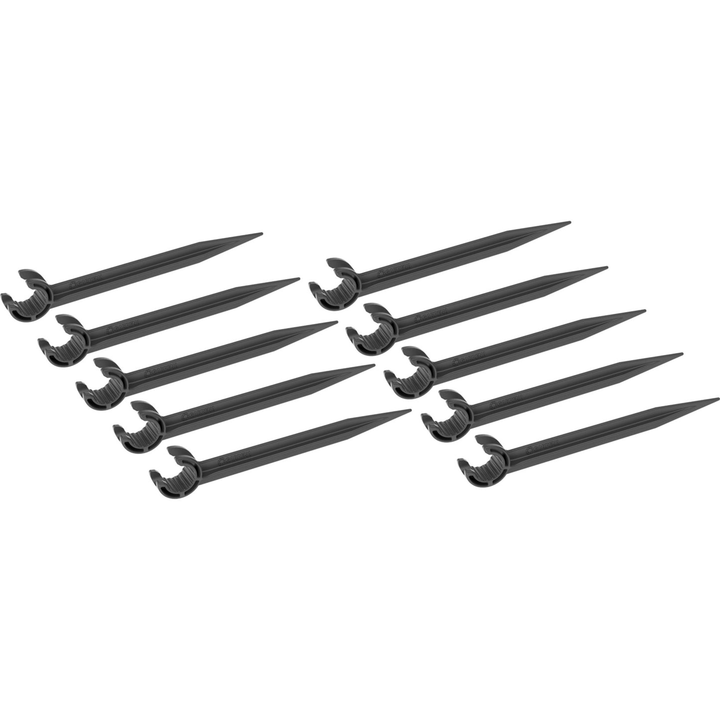 GARDENA buishouder 1 2 (grijs, 13208-20, 10 stuks)