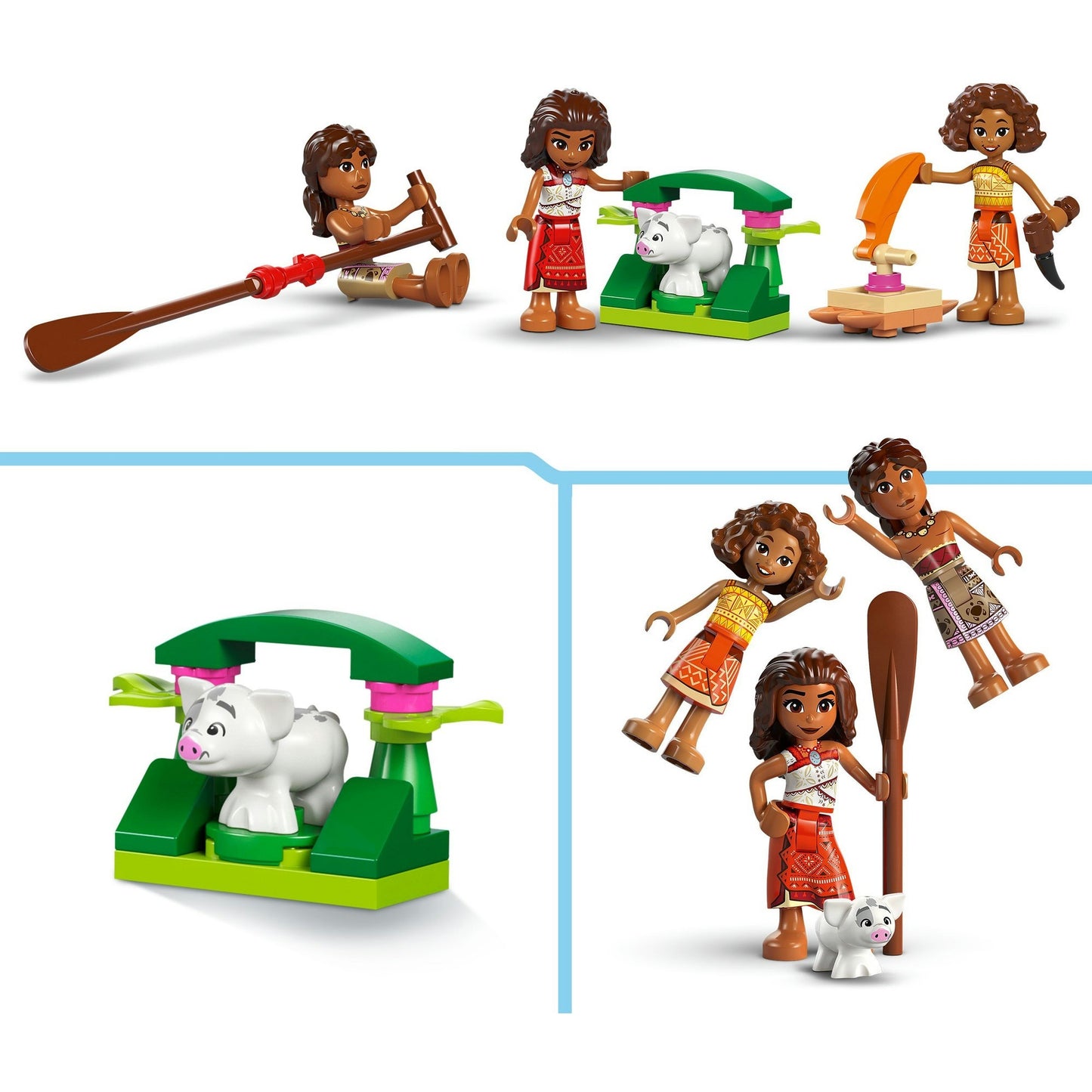 LEGO disney princess 43270 vaiana's avonturenkano