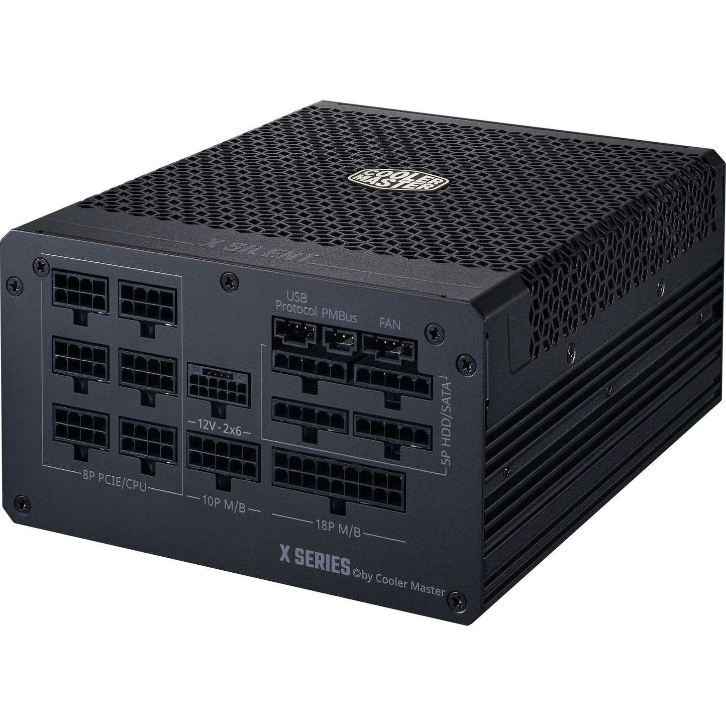 Cooler Master , 1100 watt voeding (zwart)