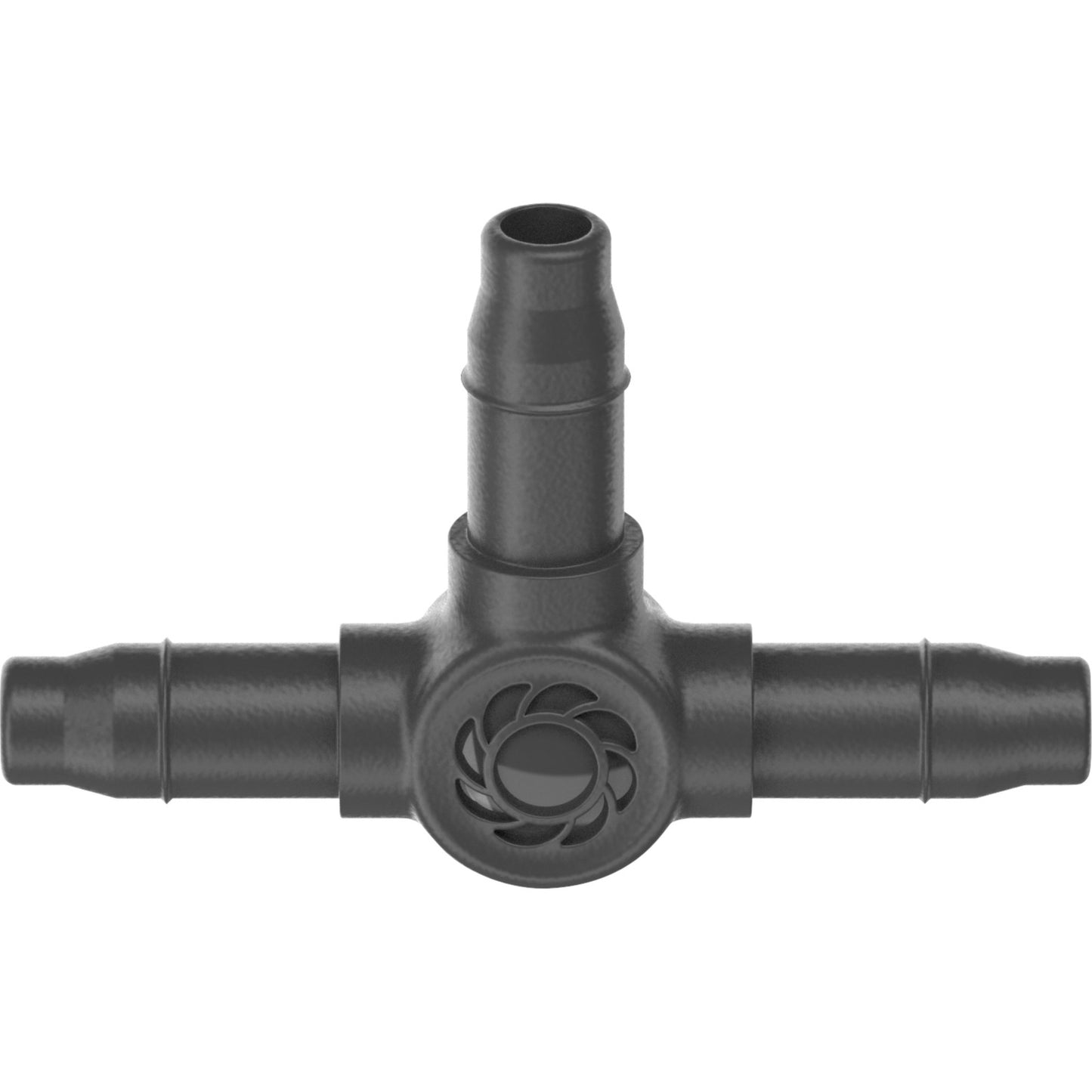 GARDENA t-stuk 4,6 mm (3 16 ) verbinding (donkergrijs, 10 stuks)