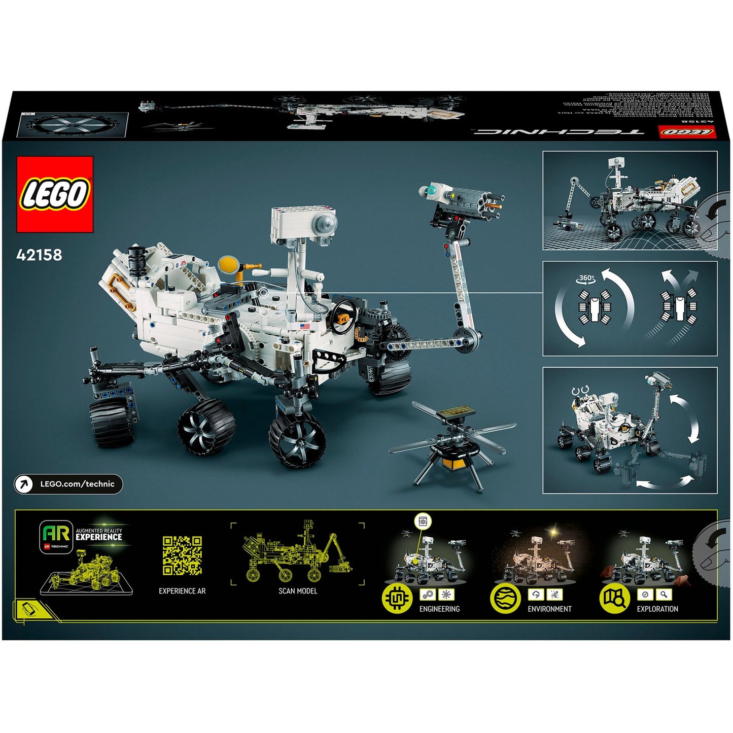 LEGO technic 42158 nasa mars rover perseverance
