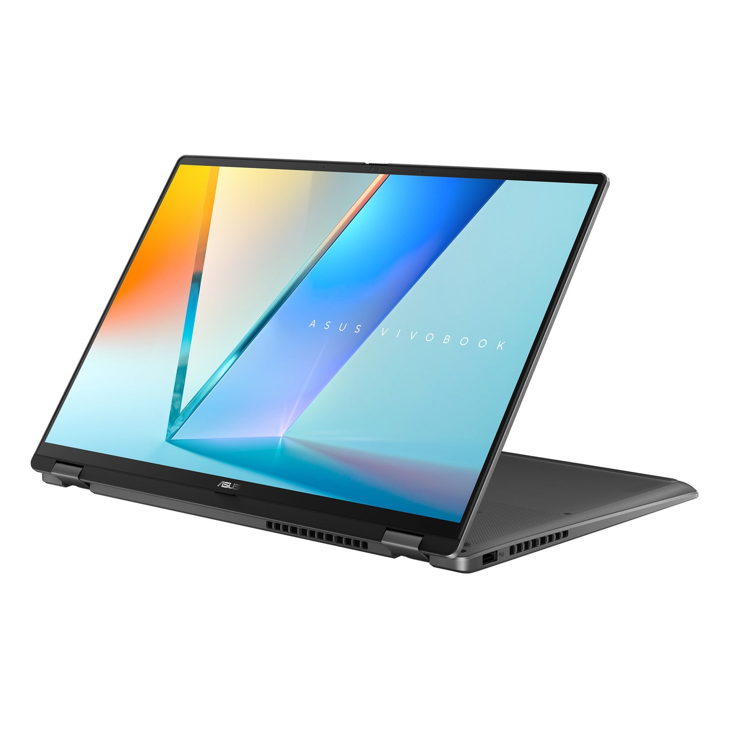 ASUS vivobook 16 flip tp3607sa-si099w 16 copilot+ 2-in-1 laptop (grijs | core ultra 7 258v | arc graphics | 32 gb | 1 tb ssd | touch)