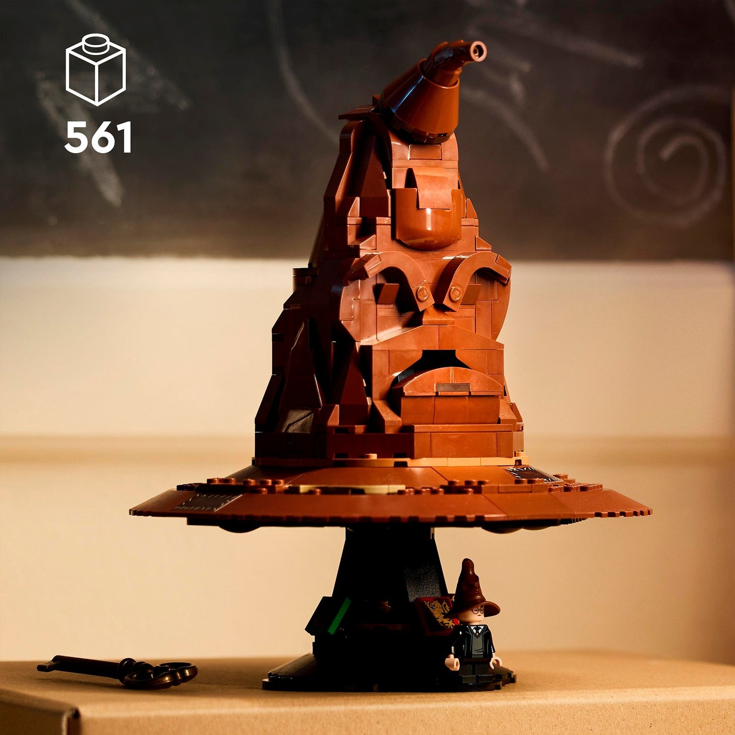 LEGO harry potter 76429 pratende sorteerhoed + geluid