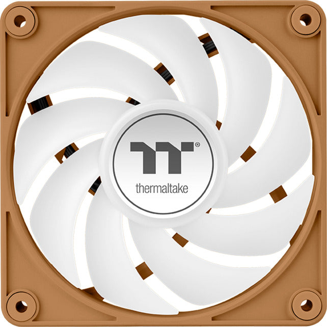 Thermaltake ct120 ex argb sync pc cooling fan gravel sand (3-fan pack) case fans (lichtbruin, 3 stuks, 120 x 120 x 25 mm, pwm)