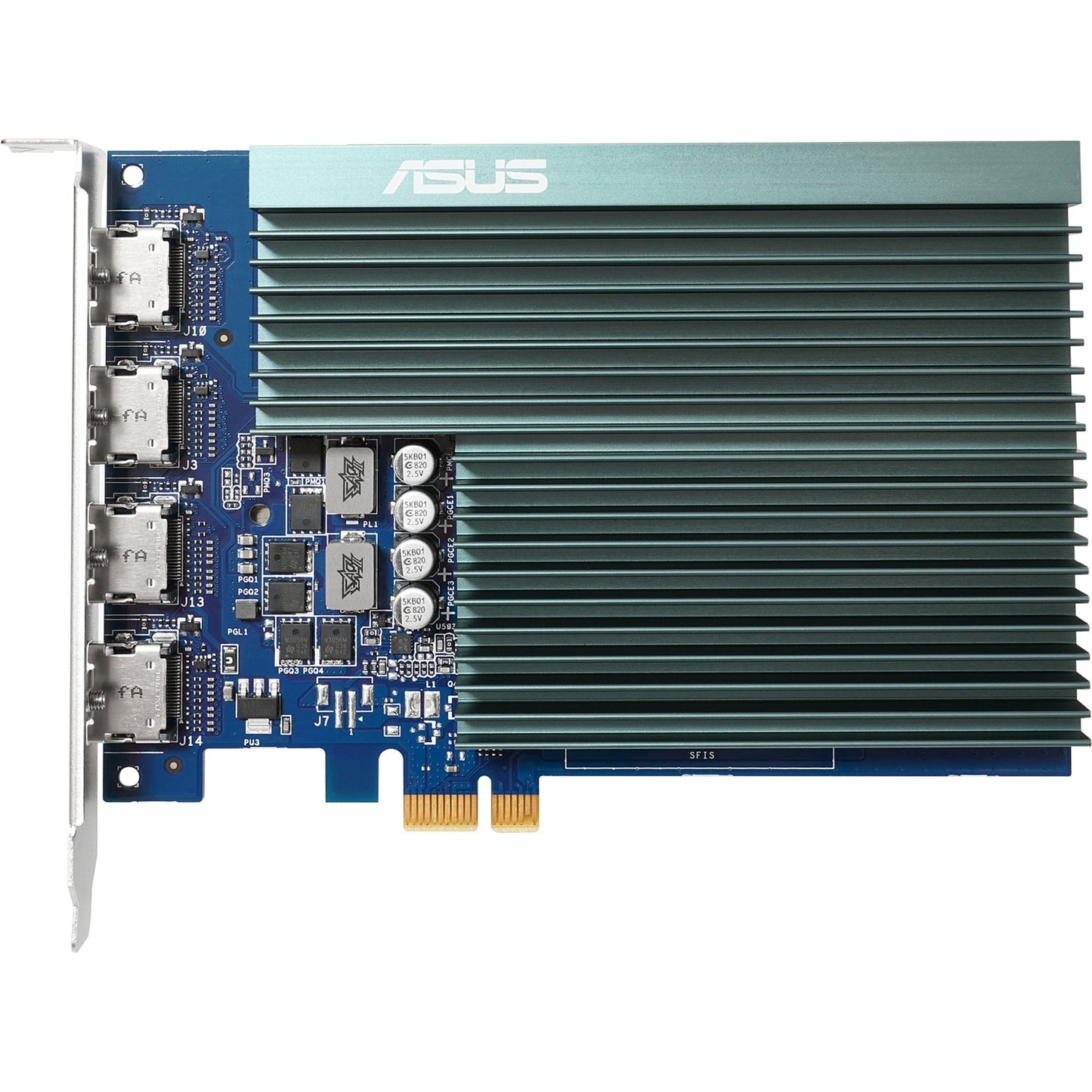 ASUS geforce gt730-4h-sl-2gd5 grafische kaart (4x hdmi)