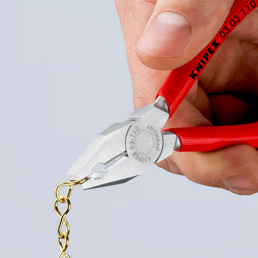 KNIPEX mini-kombitang combinatietang (rood)