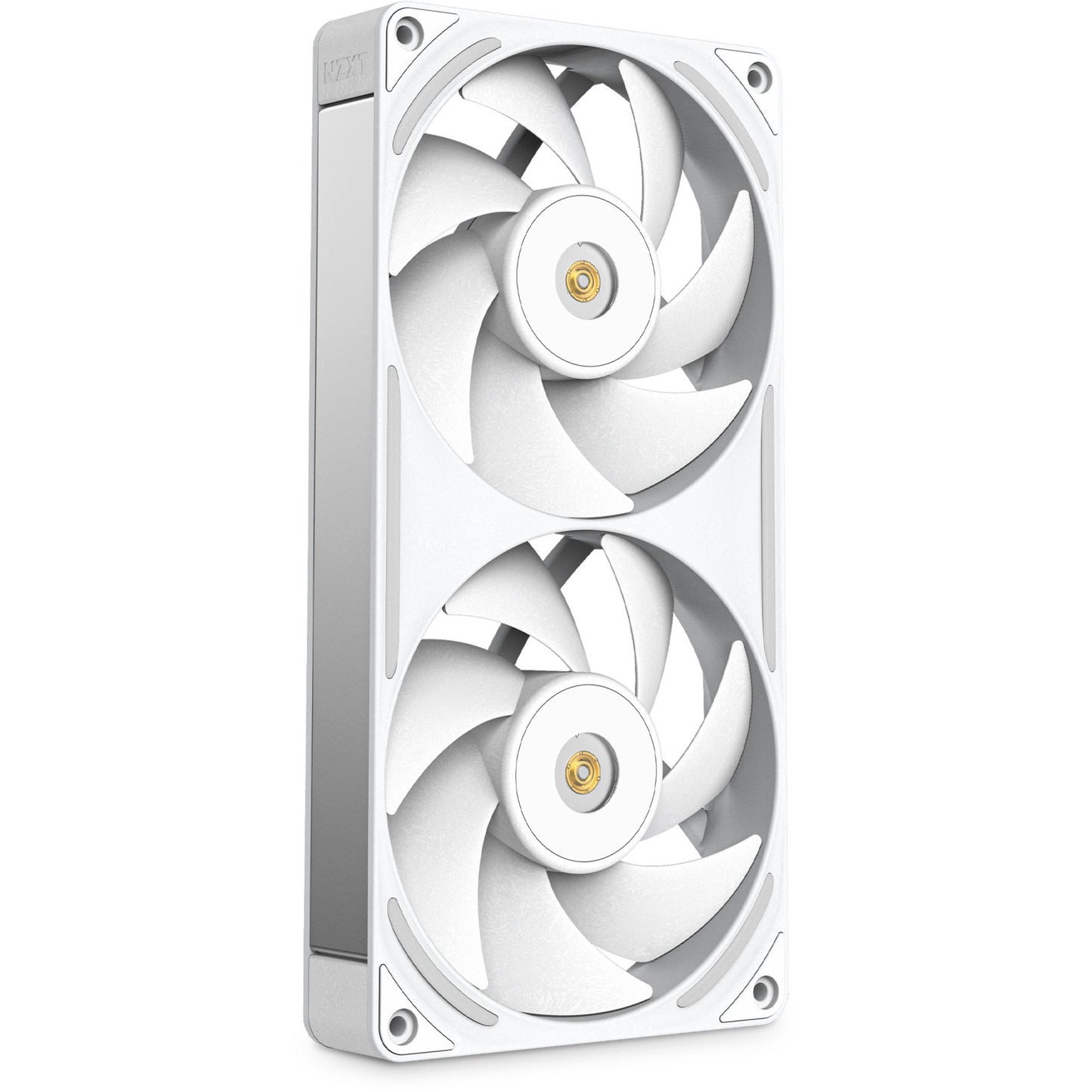 NZXT f240x rgb case fans (wit, 2 stuks, 240 x 120 x 30 mm, pwm)