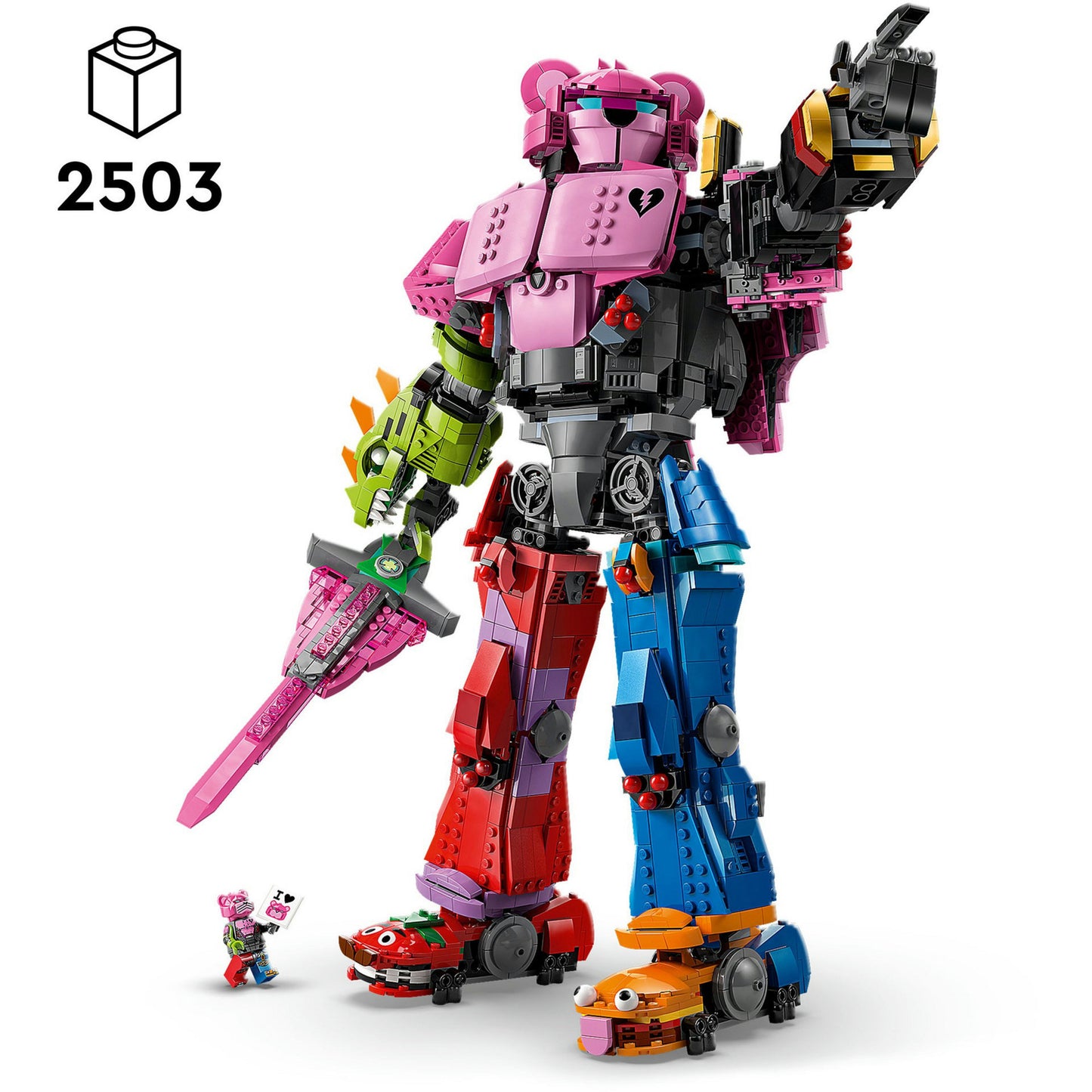 LEGO fortnite - mecha team leader constructiespeelgoed (77078)