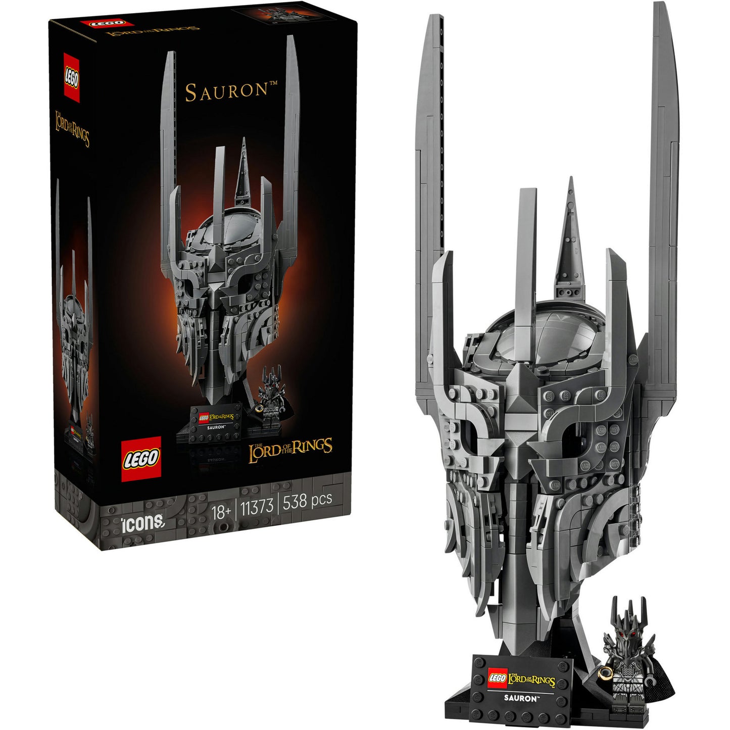 LEGO icons 11373 the lord of the rings: de helm van sauron