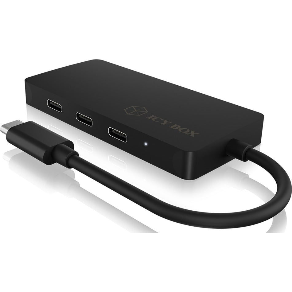 ICY BOX ib-hub1429-cpd usb-hub (zwart)